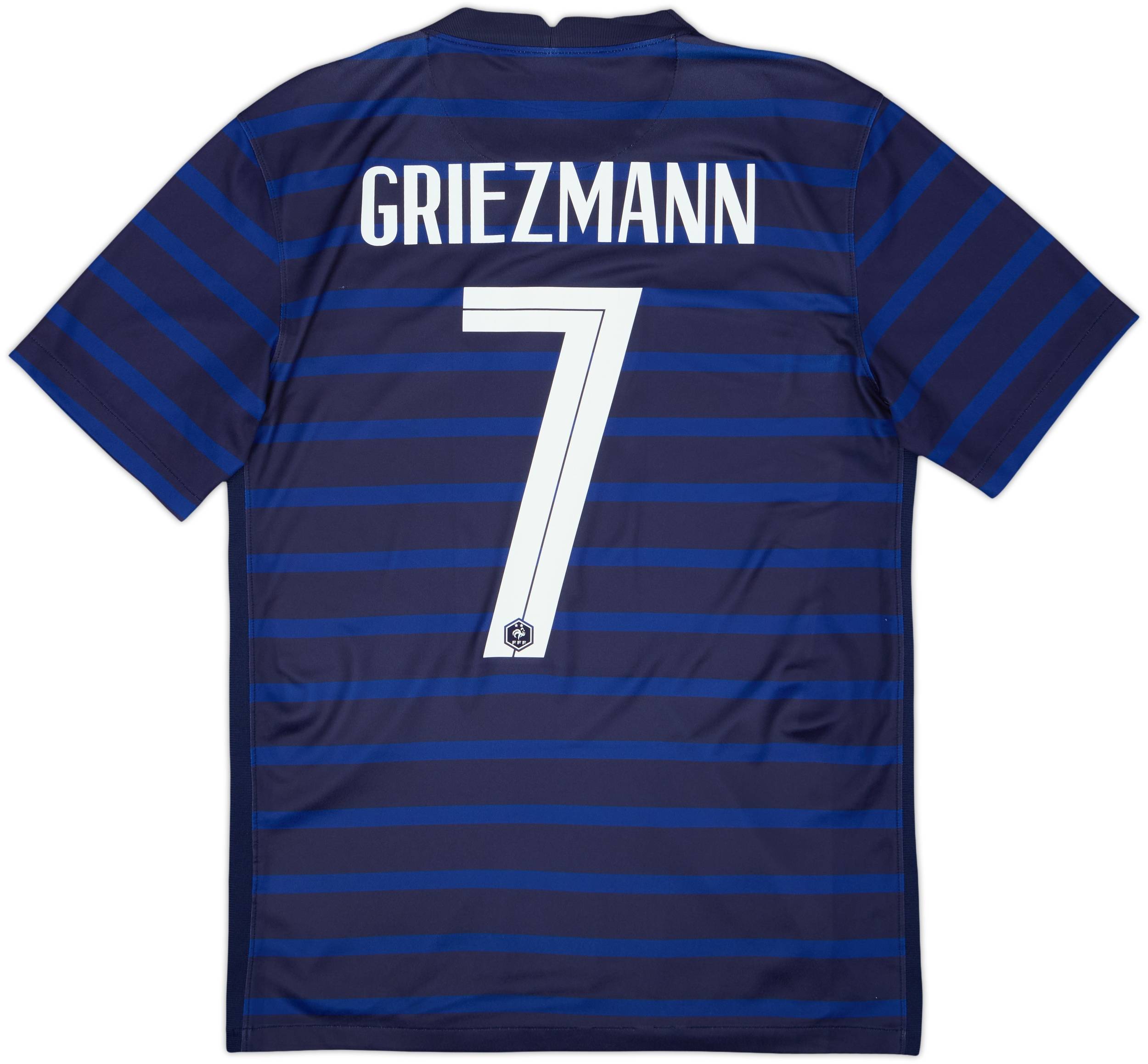 2020-21 France Home Shirt Griezmann #7 - 9/10 - (S)