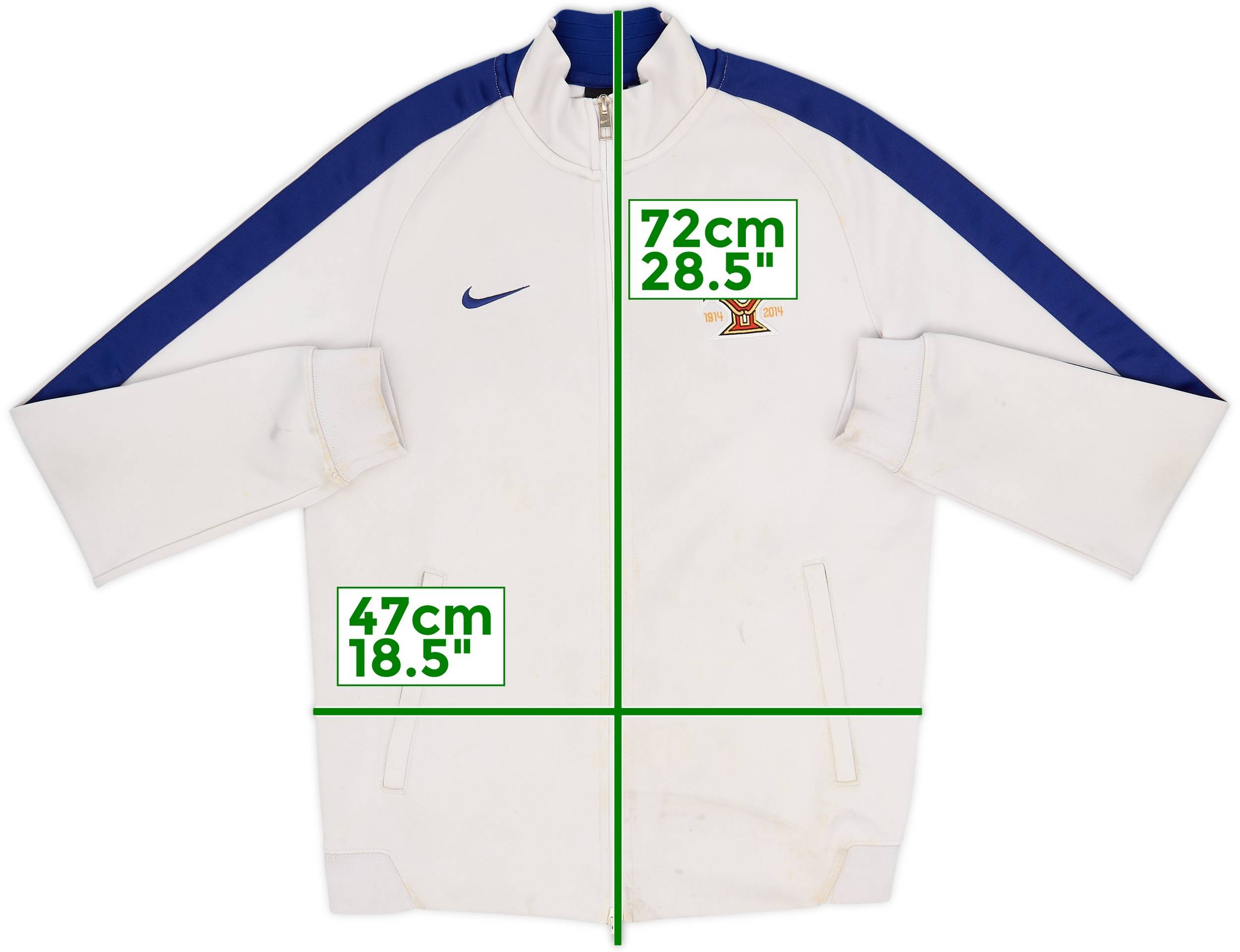 2014-15 Portugal Nike Track Jacket - 4/10 - (S)