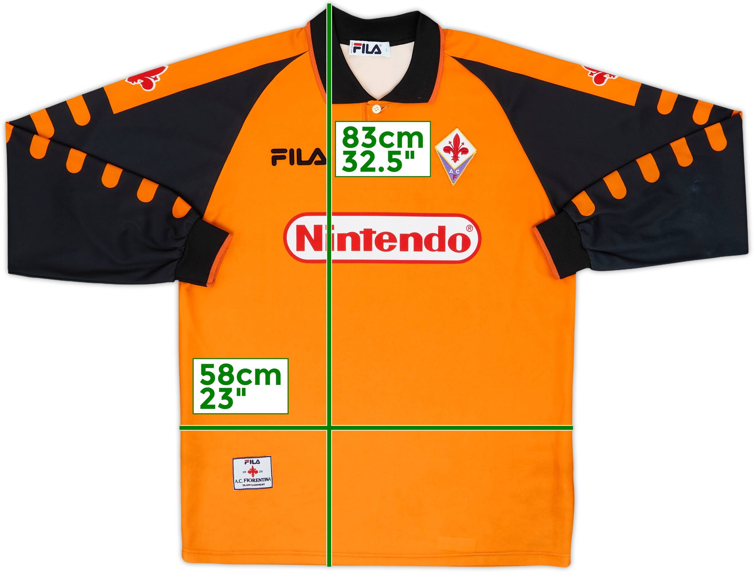 1998-99 Fiorentina GK Shirt - 10/10 - (L)