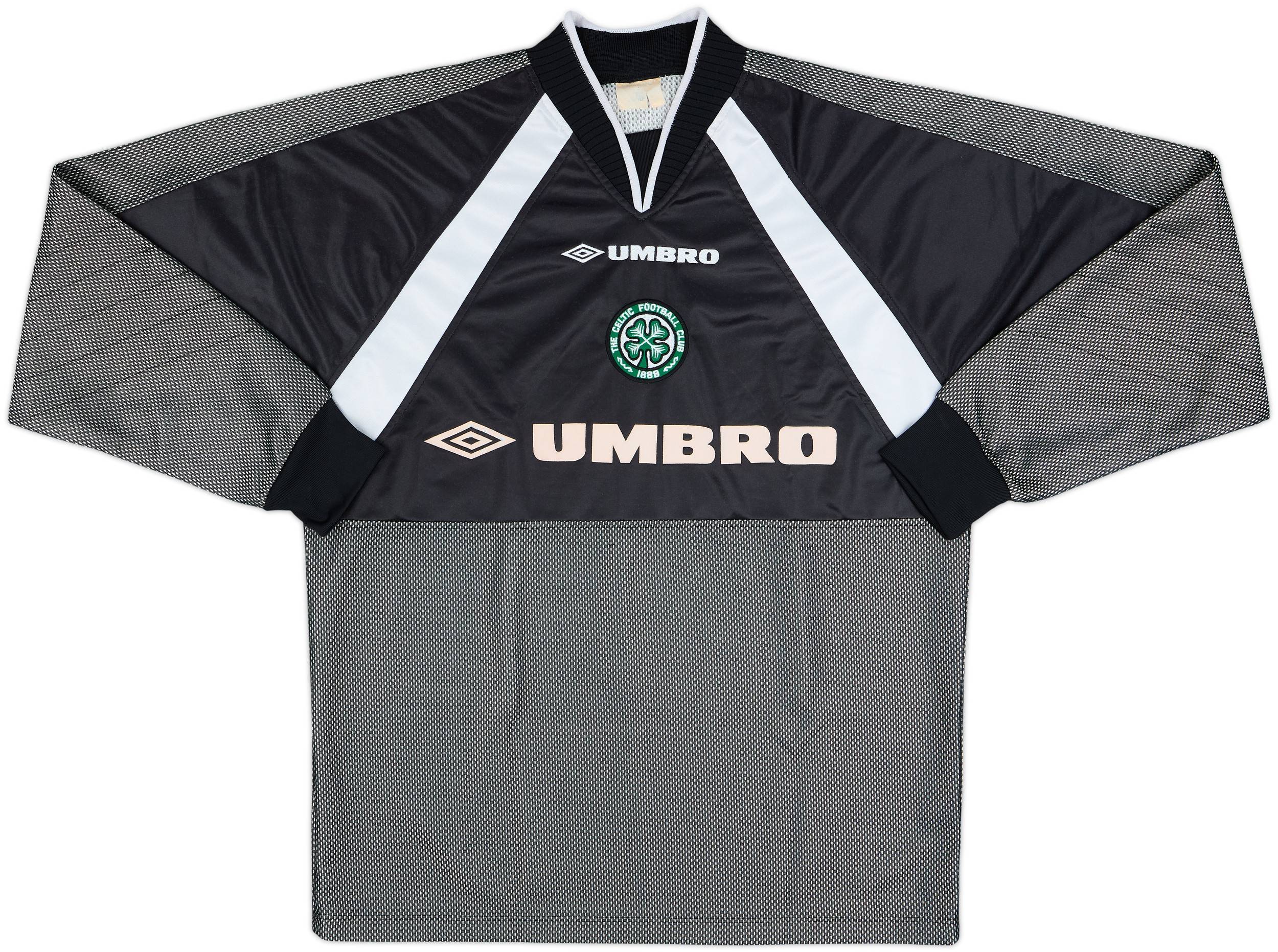 1998-99 Celtic GK Shirt - 8/10 - (M)