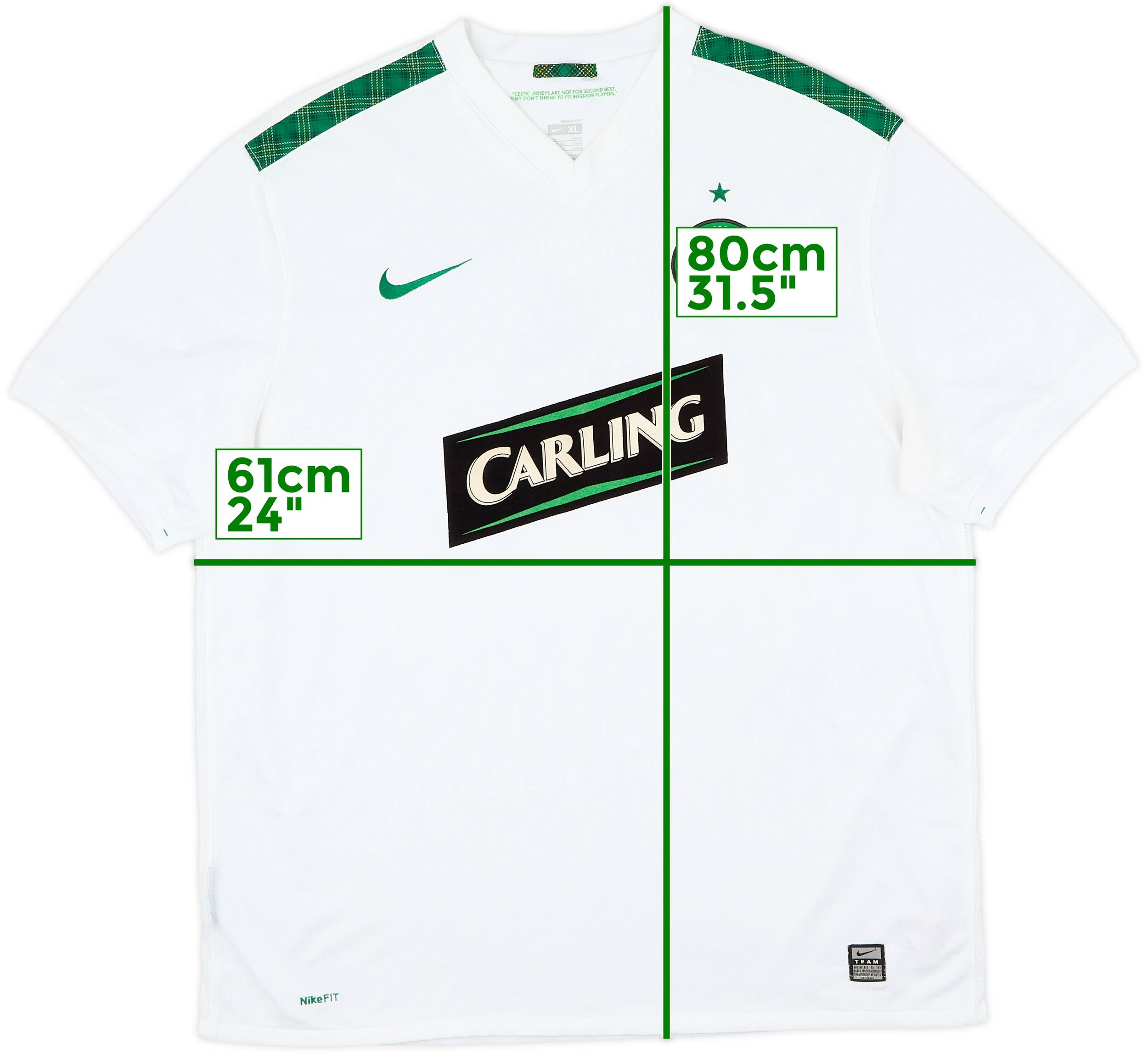 2009-10 Celtic Third Shirt - 10/10 - (XL)