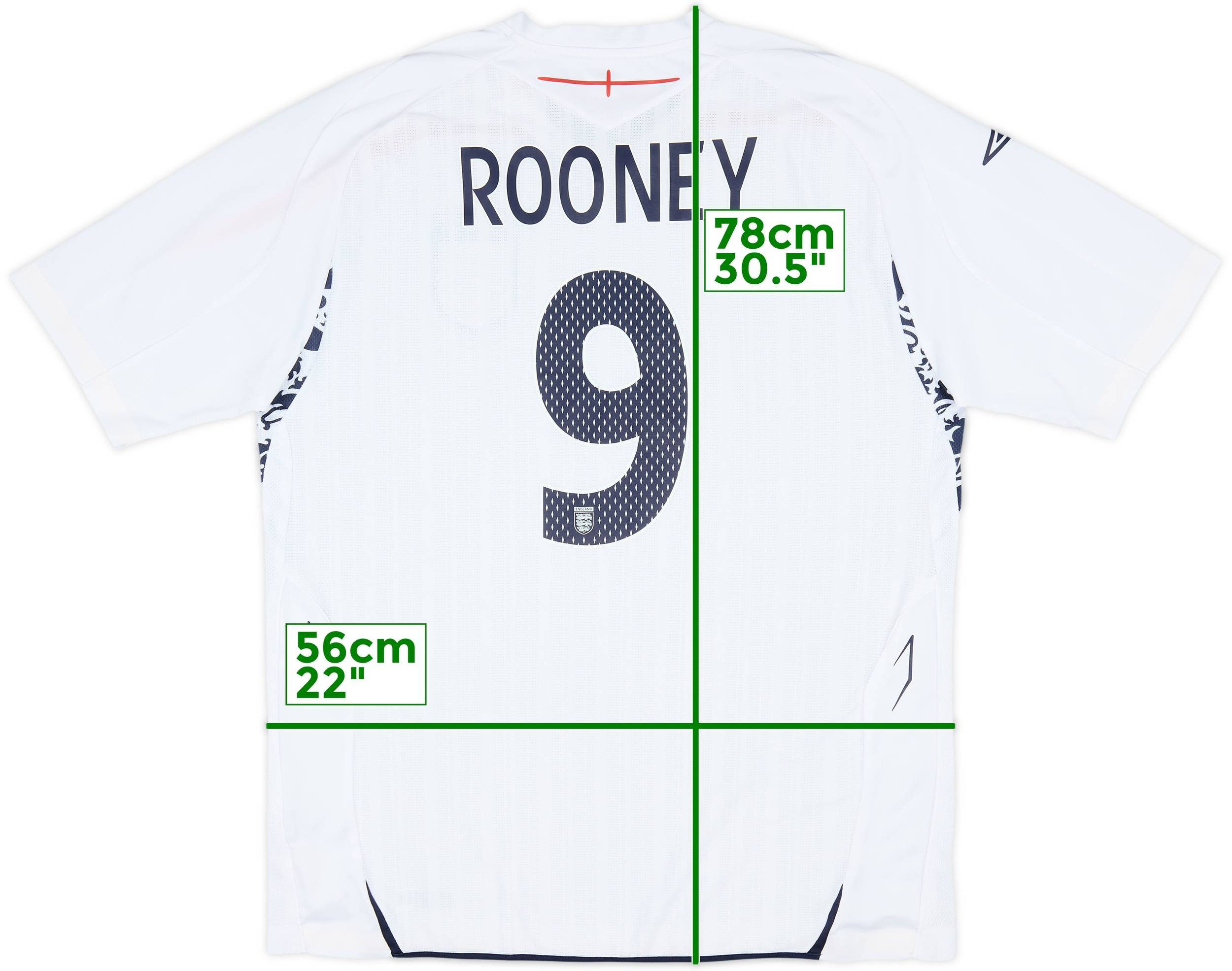 Umbro England Rooney 9 シャツ Umbro England Rooney 9 シャツ