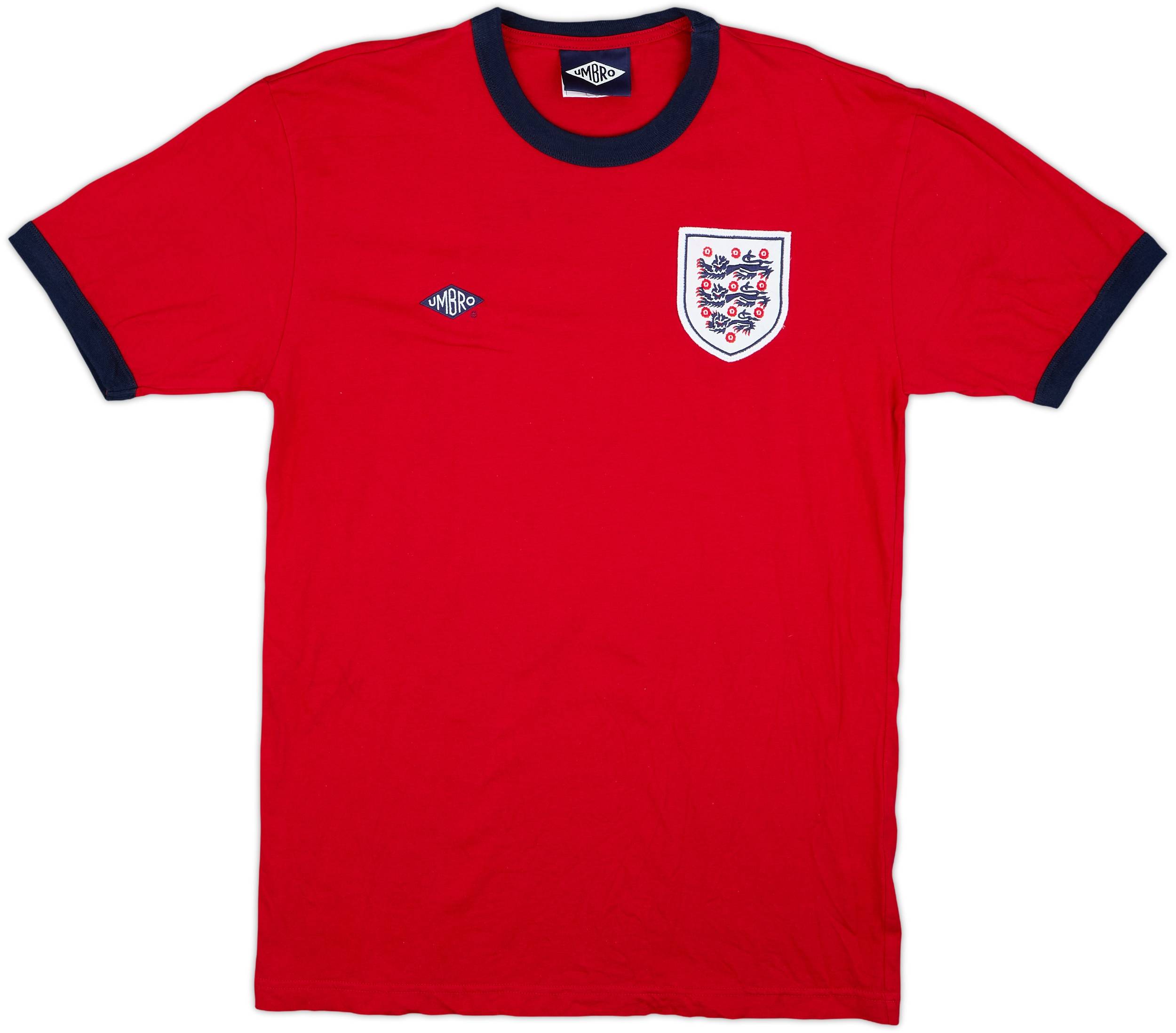 2003-04 England Umbro Retro Shirt - 9/10 - (L)