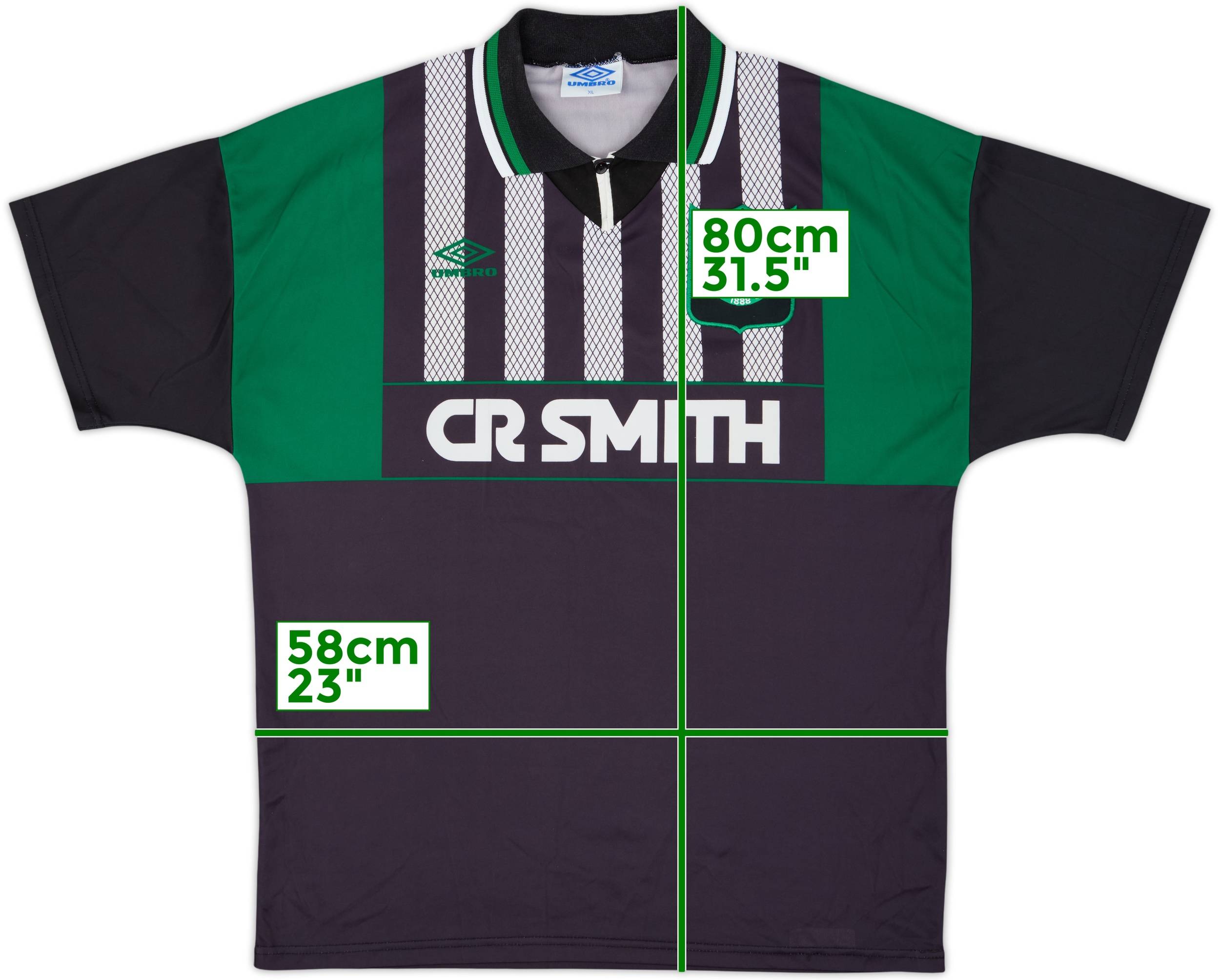 1994-96 Celtic Away Shirt - 9/10 - (XL)