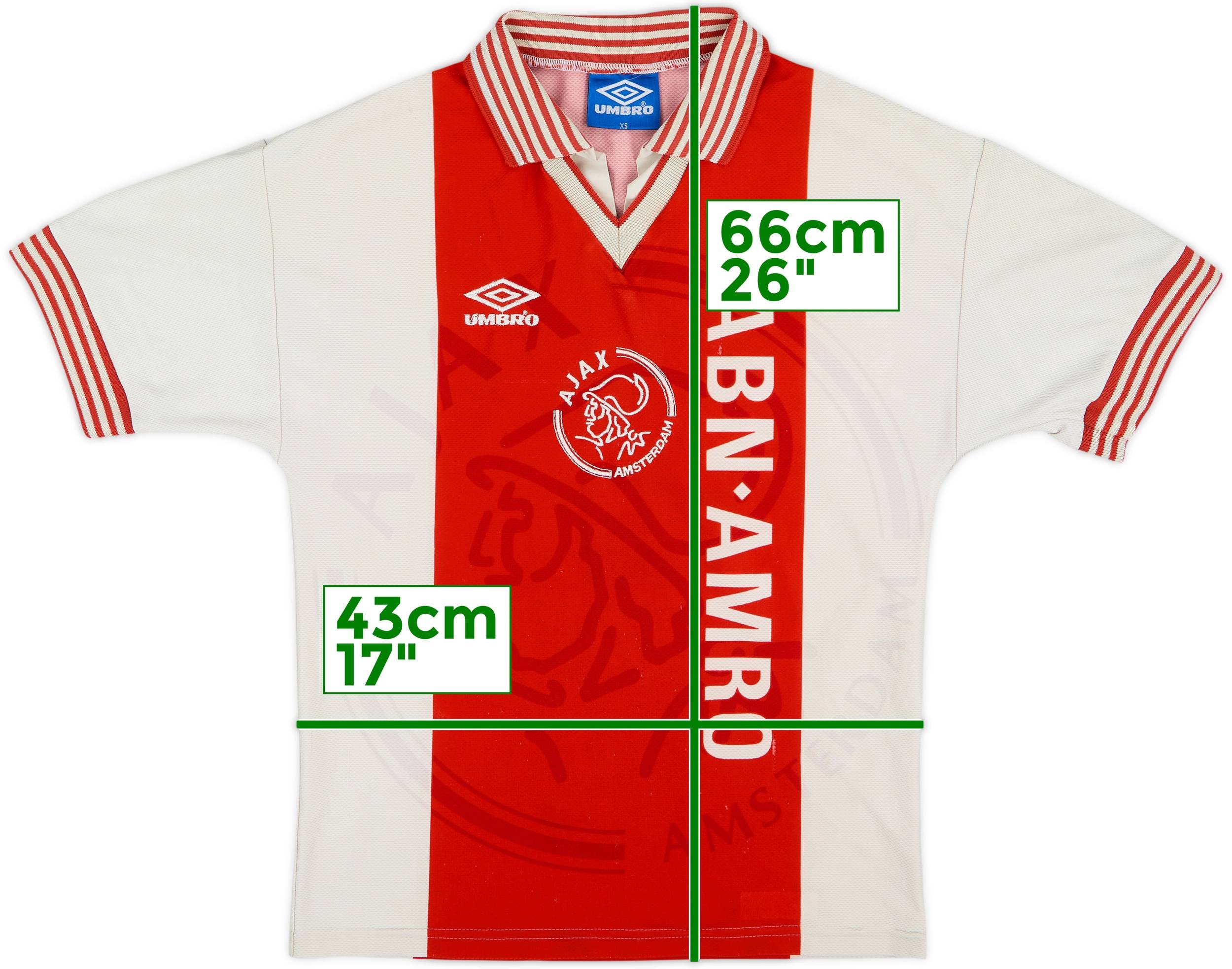 【セール】アヤックス Ajax Umbro ユニフォーム 1994/95 Vintage Umbro Ajax Amsterdam 1994/95 Home Football Kit (L) | eBay