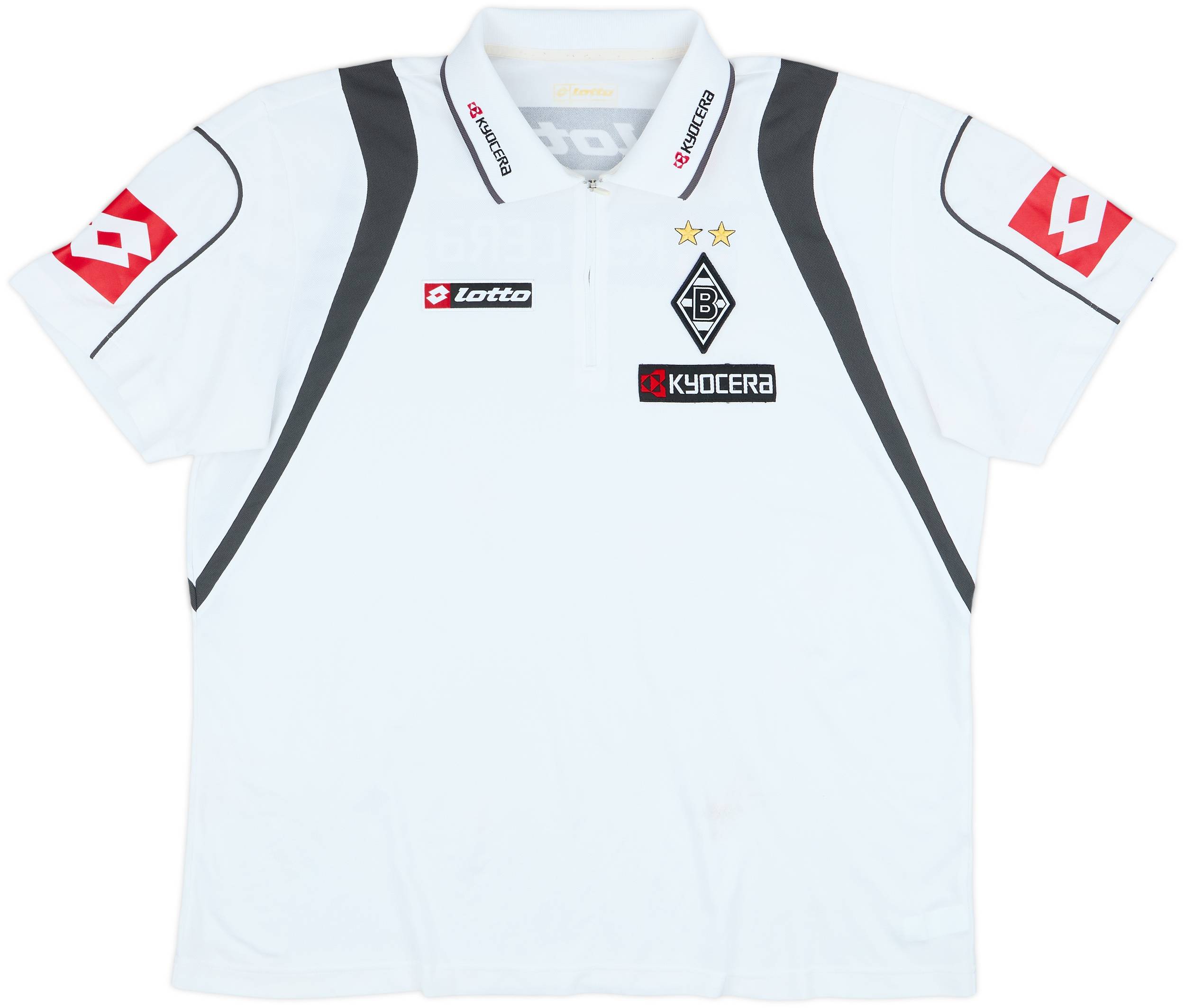 2006-07 Borussia Monchengladbach Lotto 1/4 Zip Polo Shirt - 7/10
