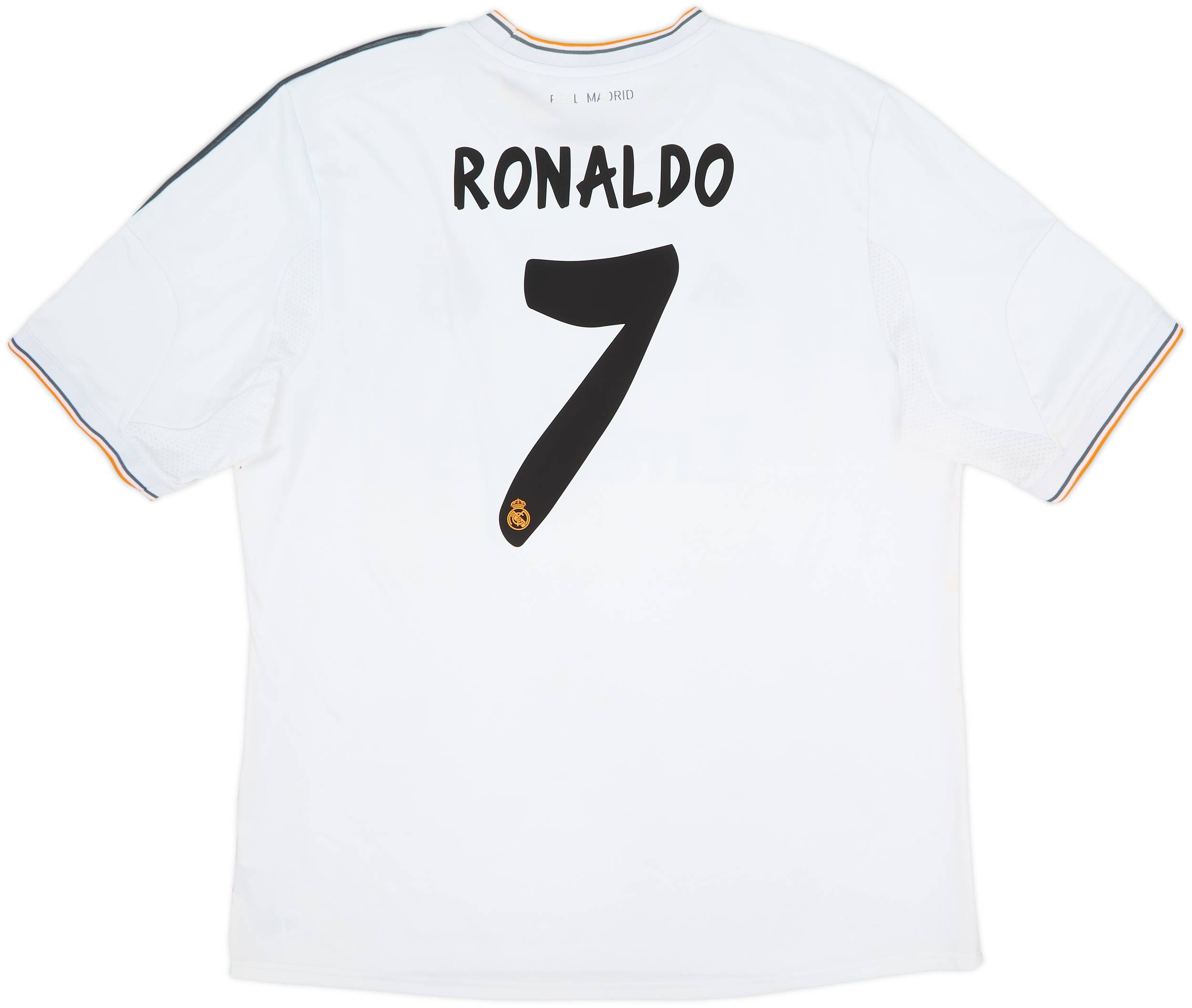 2013-14 Real Madrid Home Shirt Ronaldo #7 - 6/10 - (XXL)