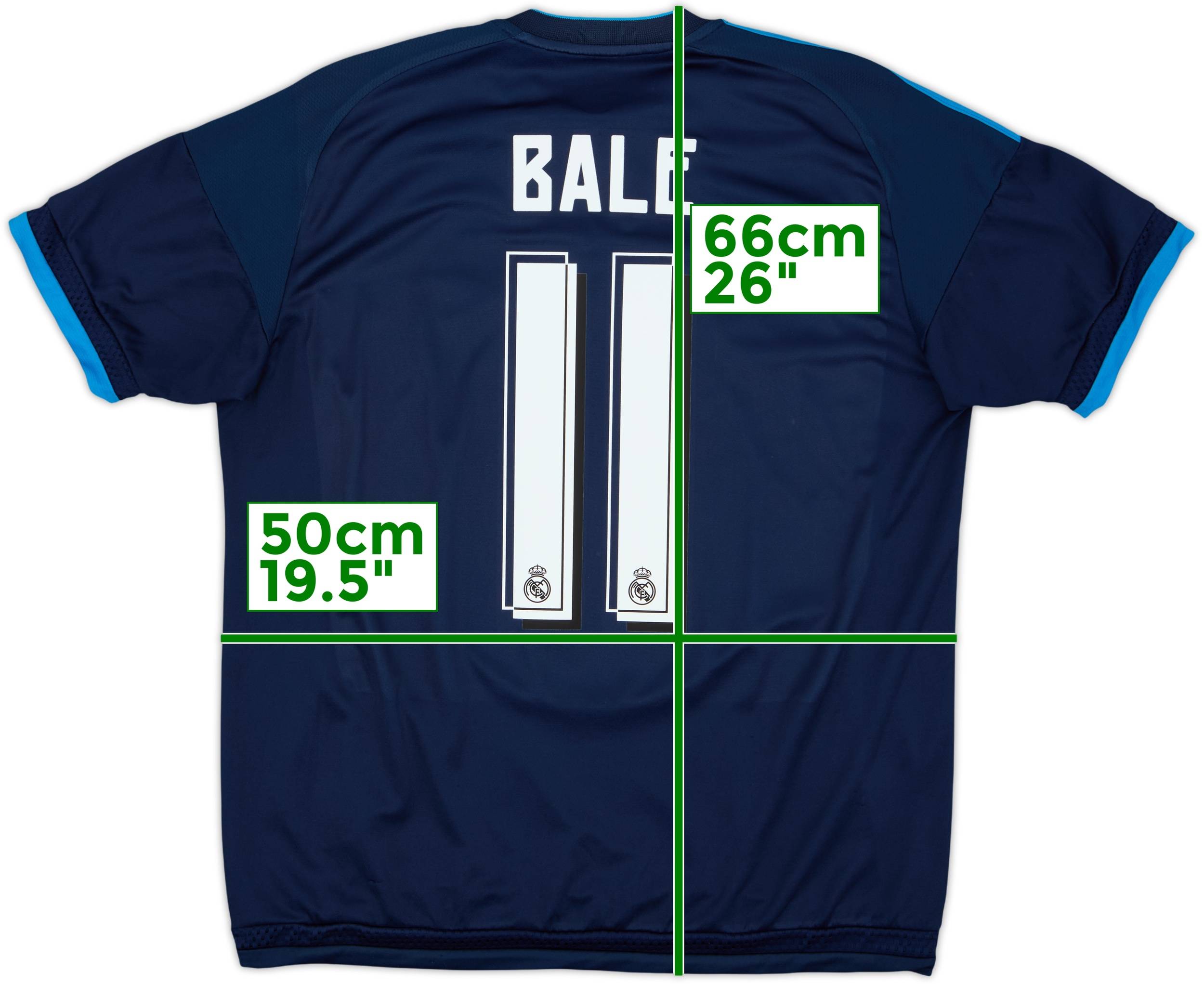 2015-16 Real Madrid Third Shirt Bale #11 - 8/10 - (M)