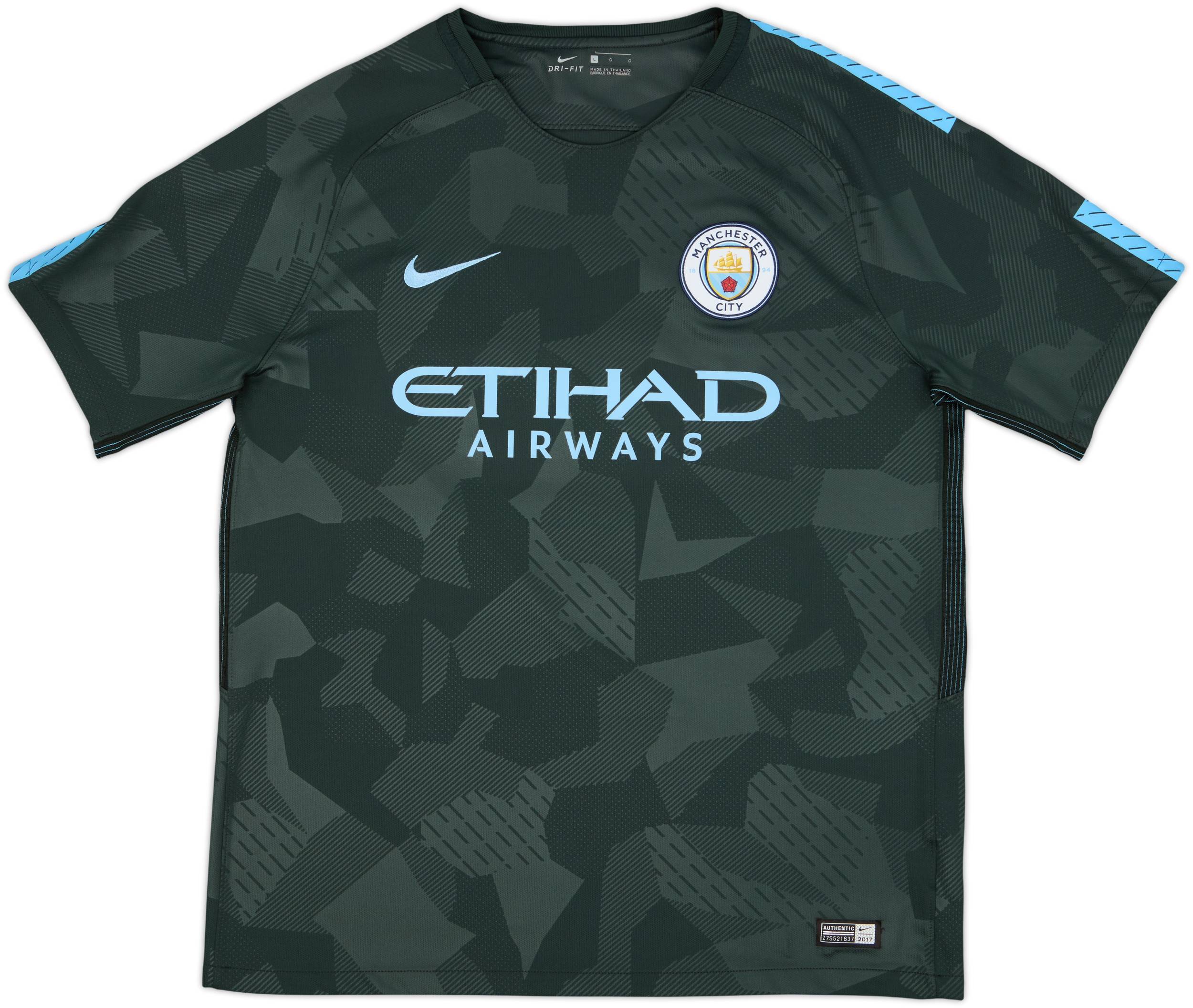 Nike Manchester City DE BRUYNE 17 シャツ 2016-17 Manchester City Away Shirt De Bruyne #17 (S)