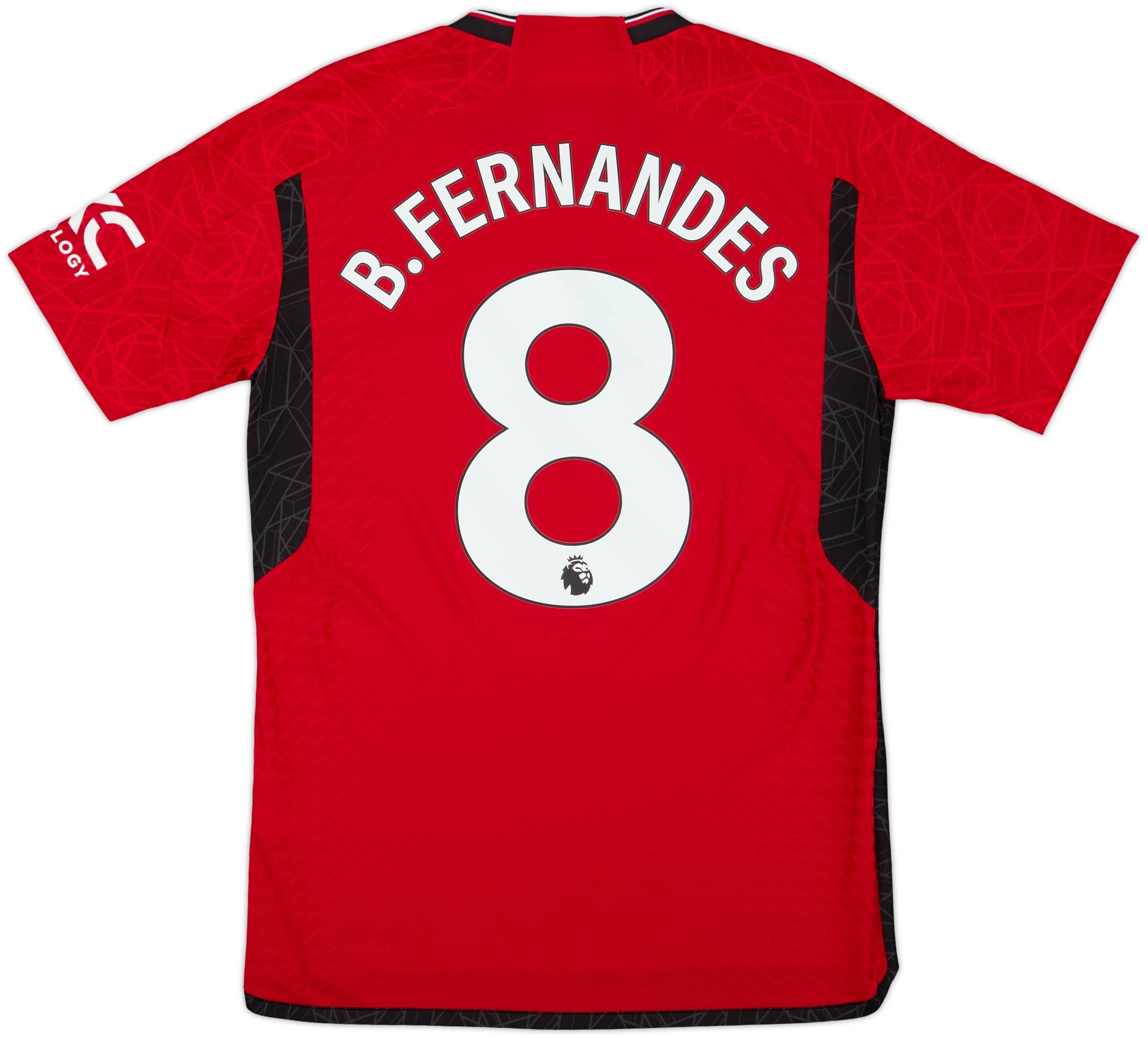 2023-24 Manchester United Authentic Home Shirt B.Fernandes #8 - 8