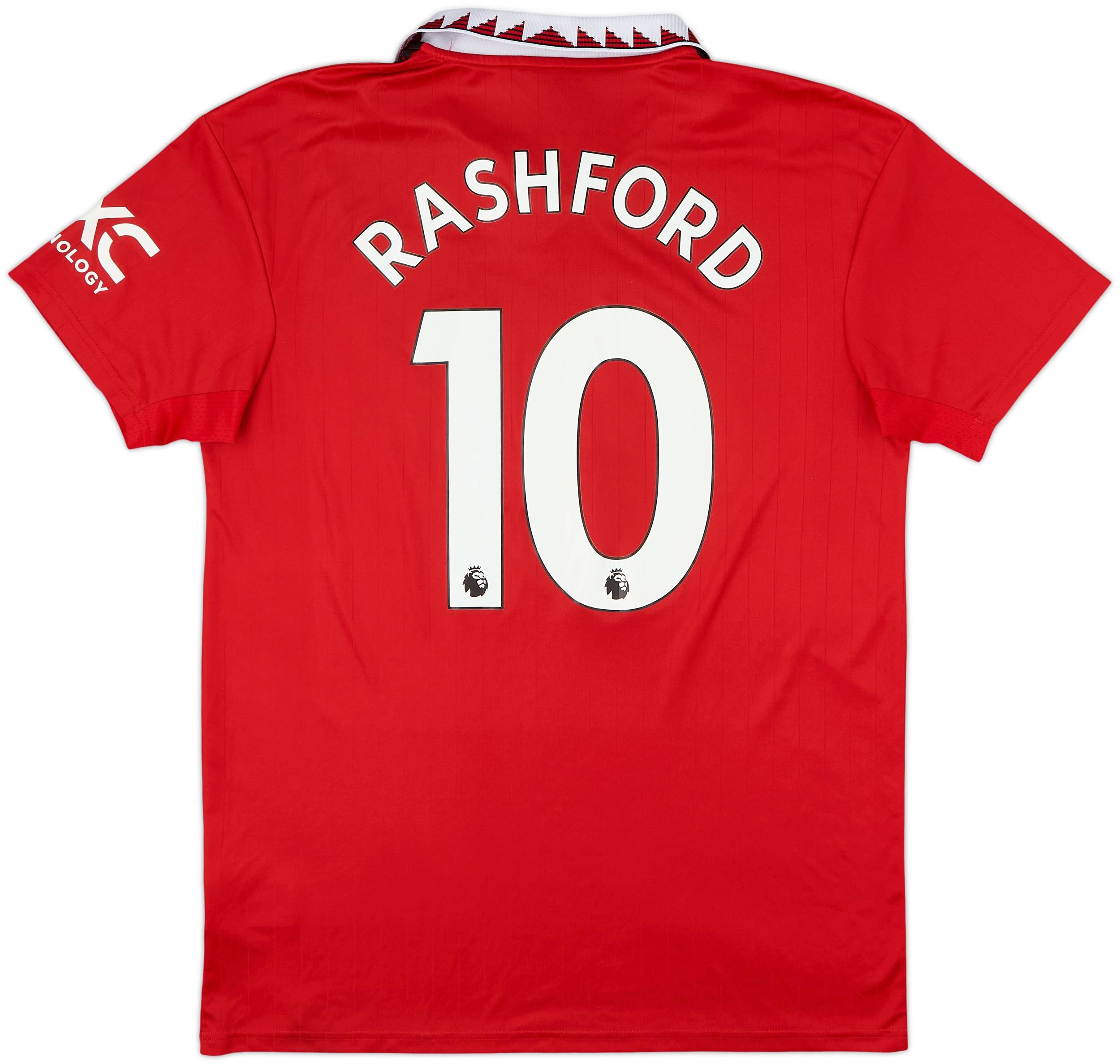 Manchester United Rashford 10 ユニフォーム 2022-23 Manchester United Home Shirt Rashford #10 - 5/10 - (M)