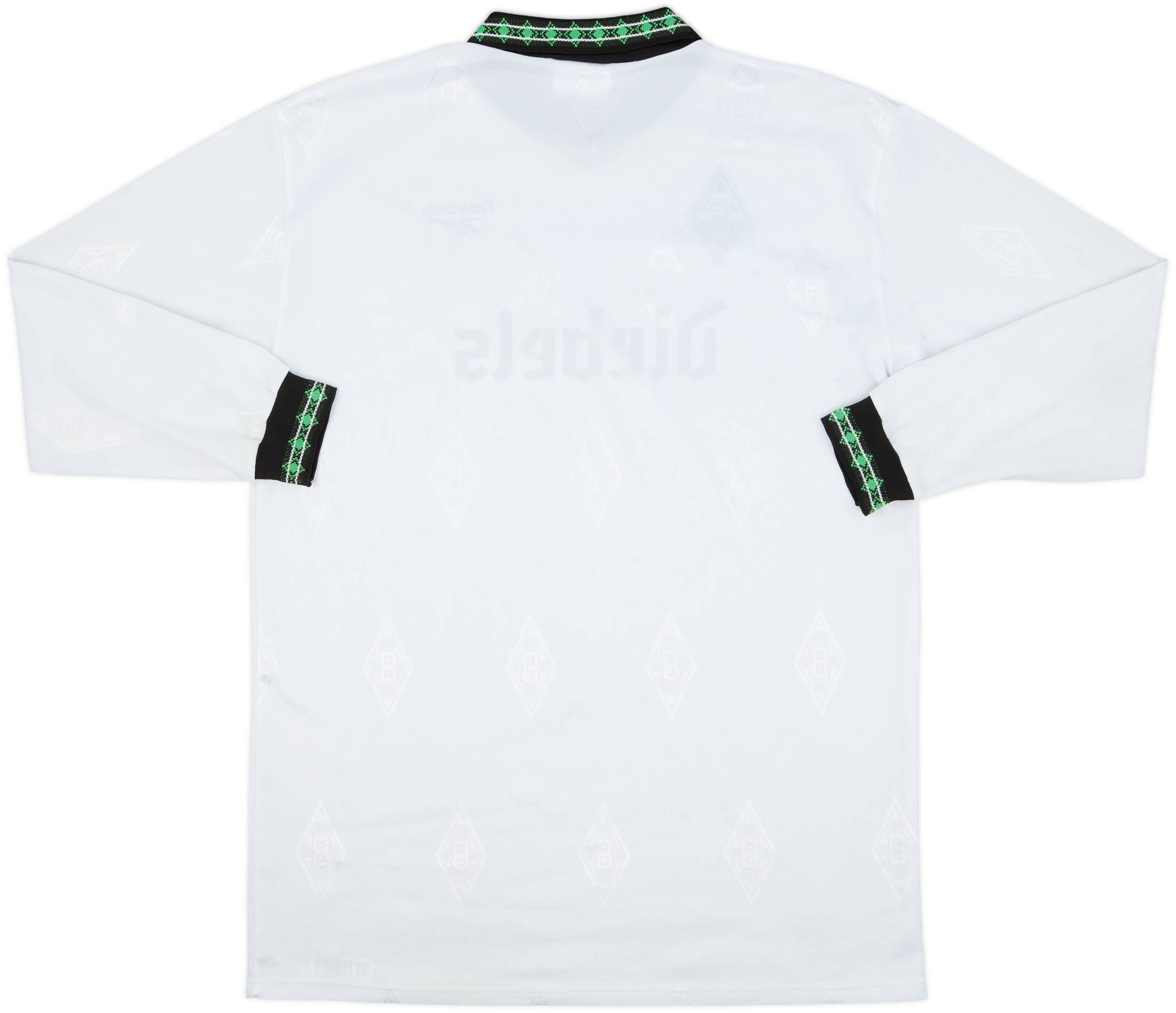 1995-96 Borussia Monchengladbach Home L/S Shirt - 8/10 - (XL)