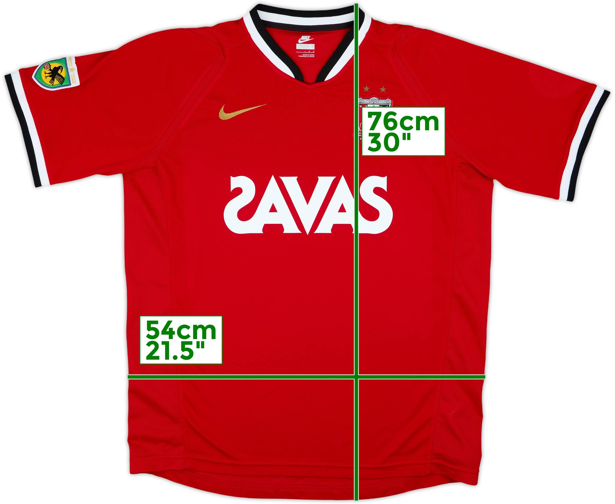 2007 Urawa Red Diamonds Home Shirt - 9/10 - (L)