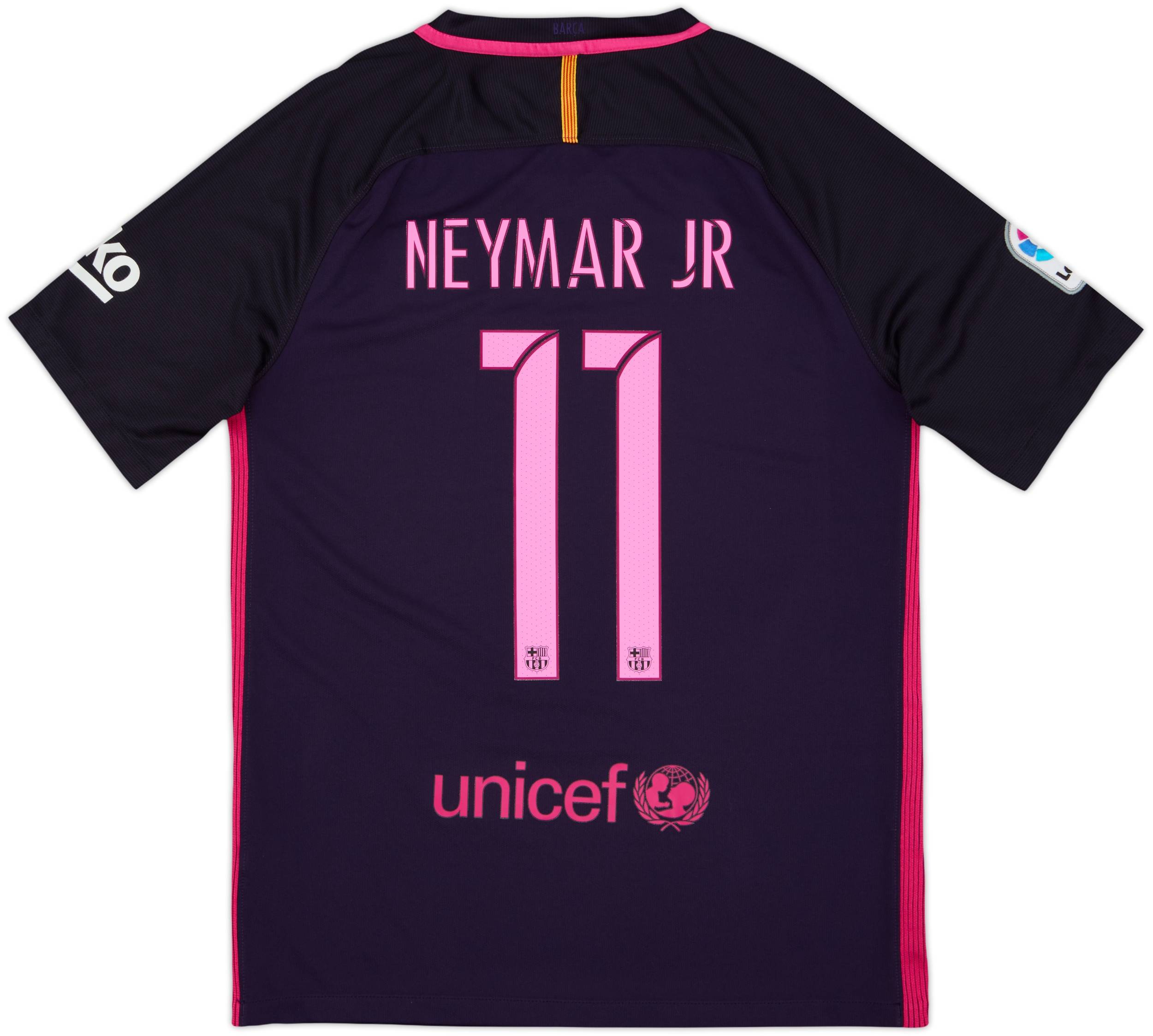 2016-17 Barcelona Away Shirt Neymar Jr #11 - 9/10 - (M)
