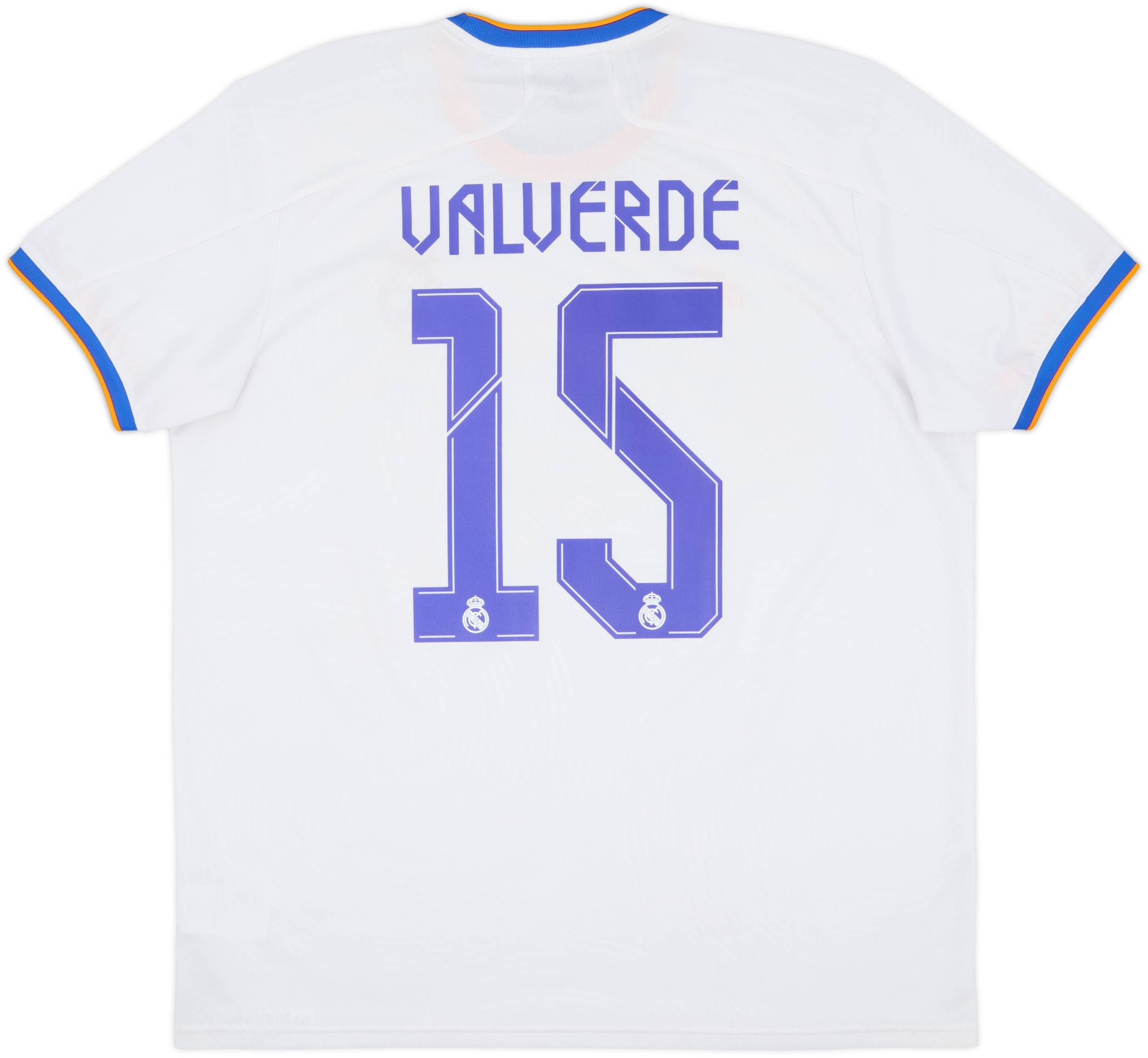 レアル・マドリード VALVERDE 15番 シャツ 2023-24 Real Madrid Authentic Third Shirt Valverde #15 (S)