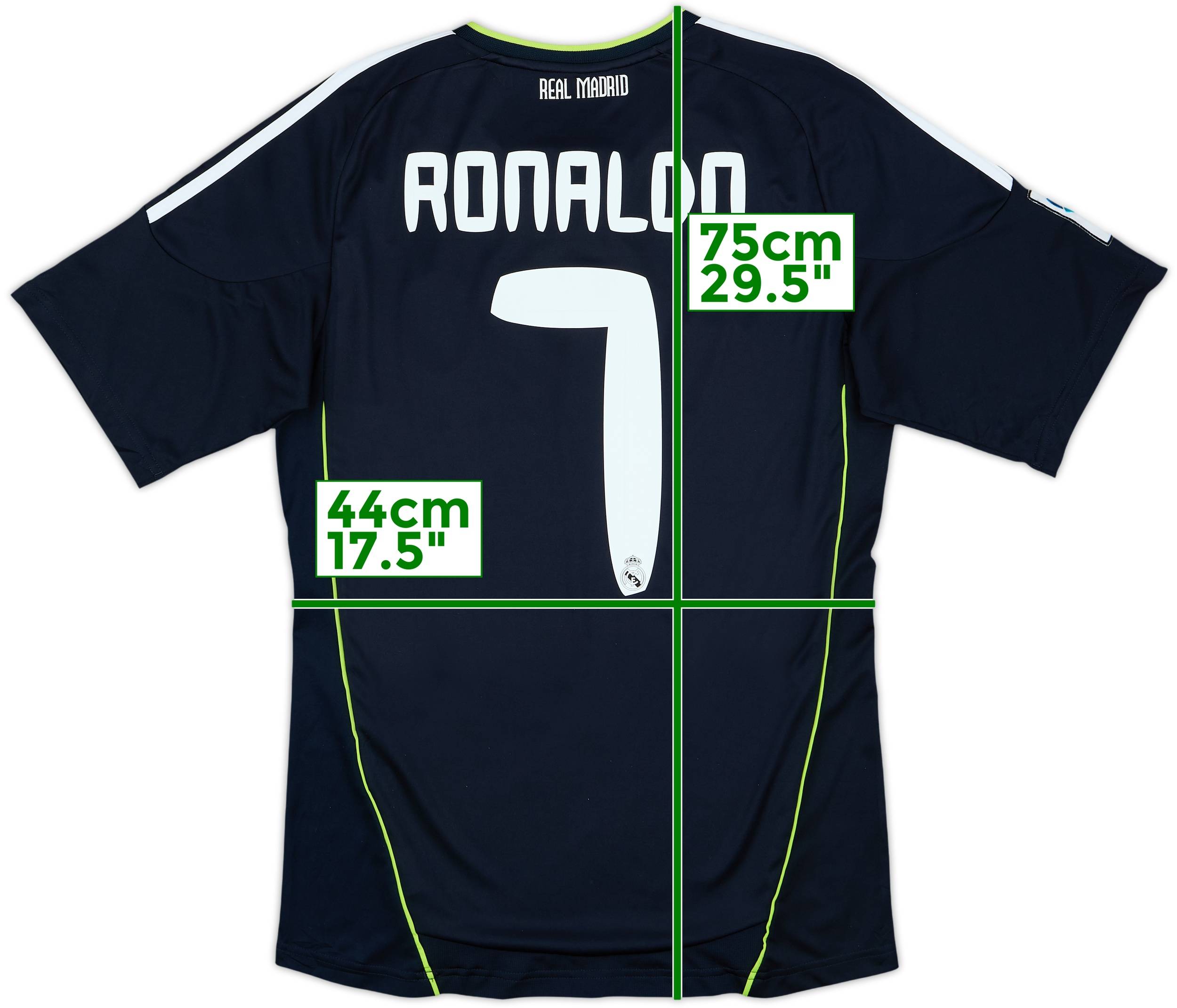 2010-11 Real Madrid Away Shirt Ronaldo #7 - 7/10 - (S)