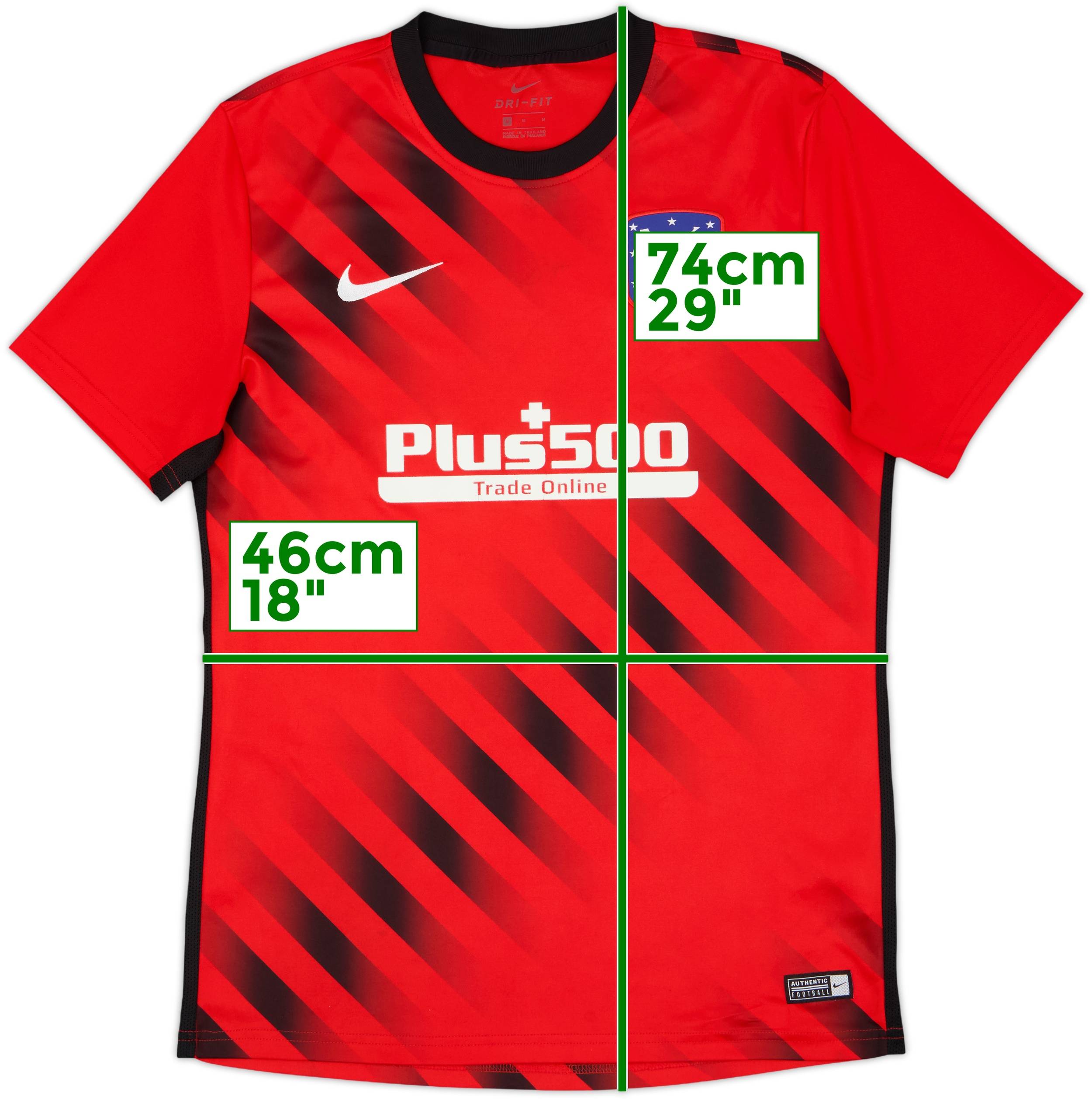 2019-20 Atletico Madrid Nike Training Shirt - 7/10 - (M)