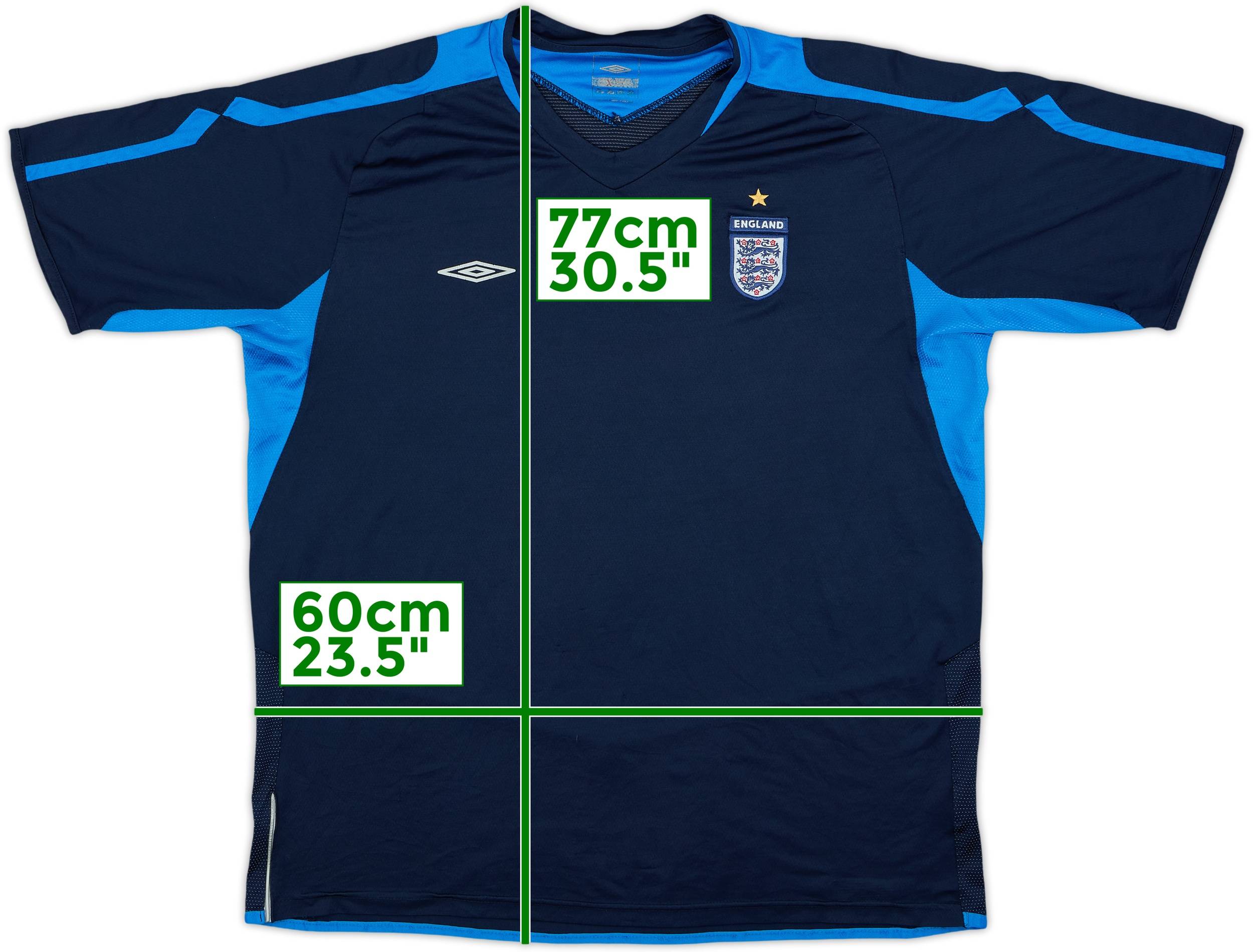 2006-07 England Umbro Training Shirt - 5/10 - (XL)