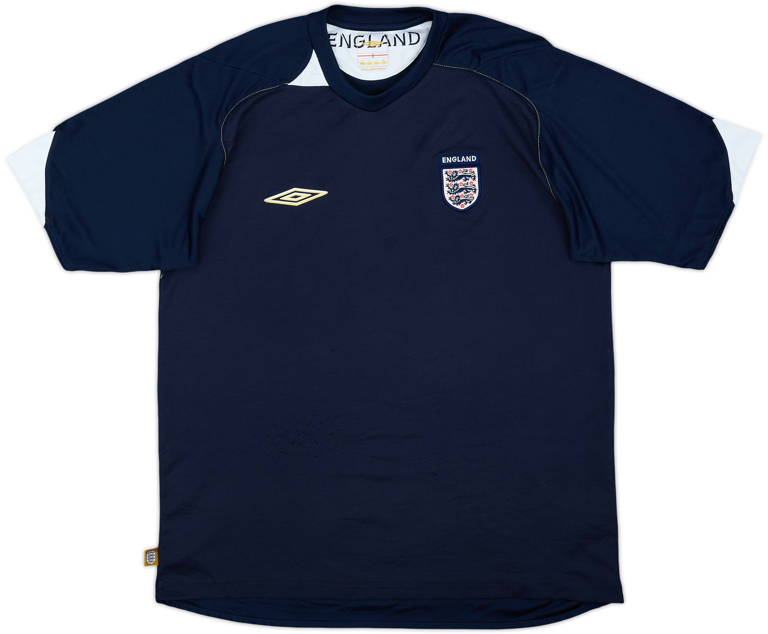 2004-05 England Umbro Training Shirt - 8/10 - (L)