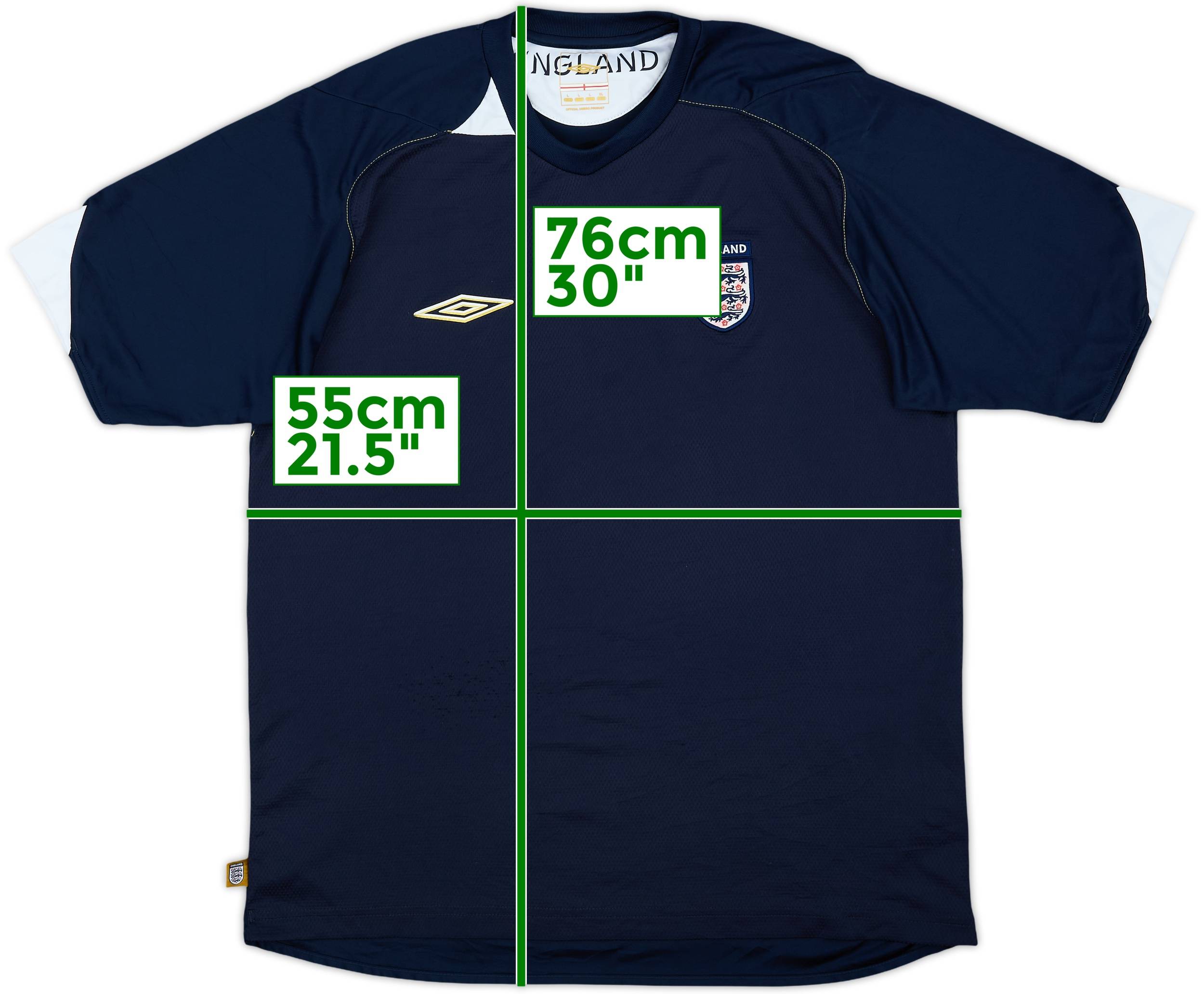 2004-05 England Umbro Training Shirt - 8/10 - (L)