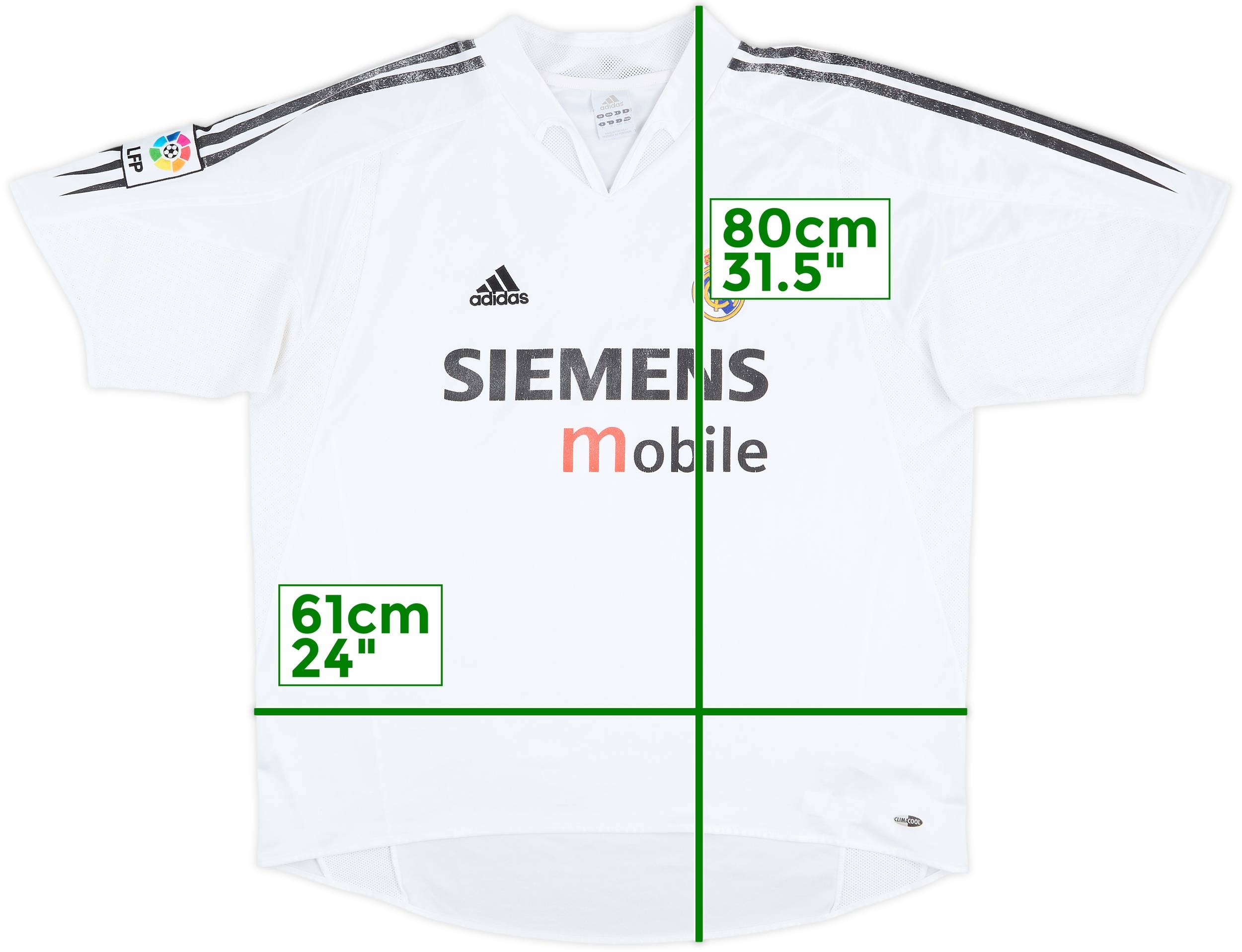 2004-05 Real Madrid Home Shirt - 5/10 - (XL)