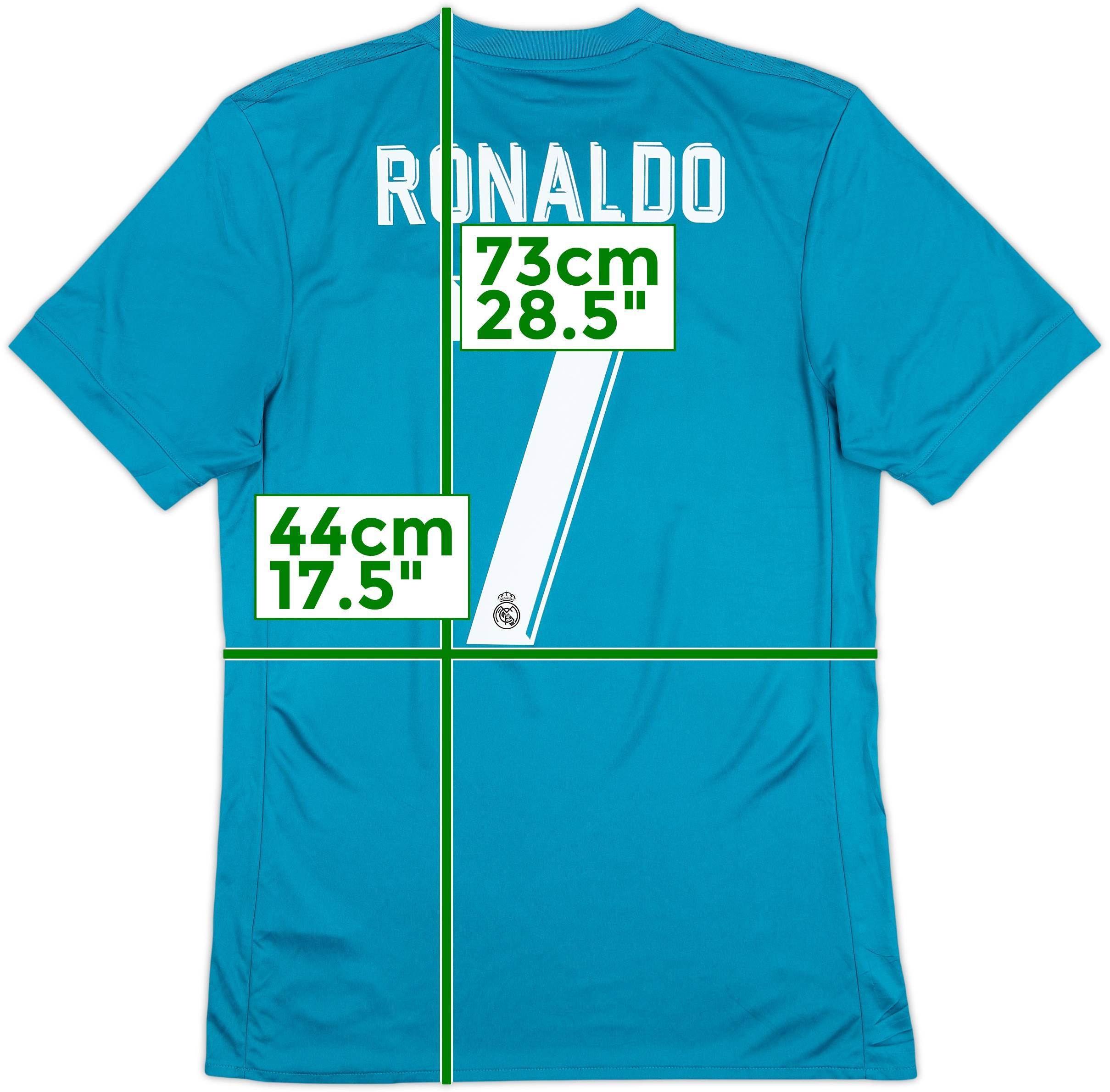 2017-18 Real Madrid Third Shirt Ronaldo #7 - 9/10 - (S)