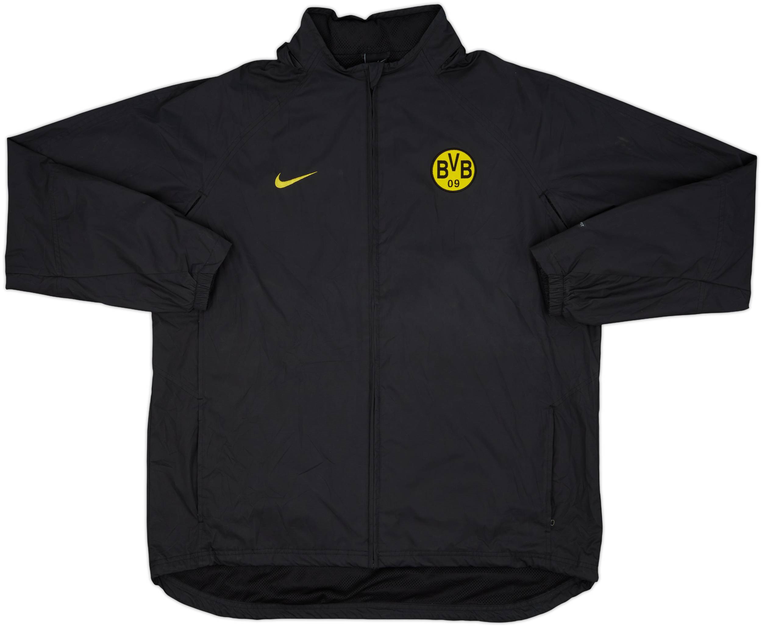 2006-07 Borussia Dortmund Nike Hooded Rain Jacket - 8/10 - (XL)