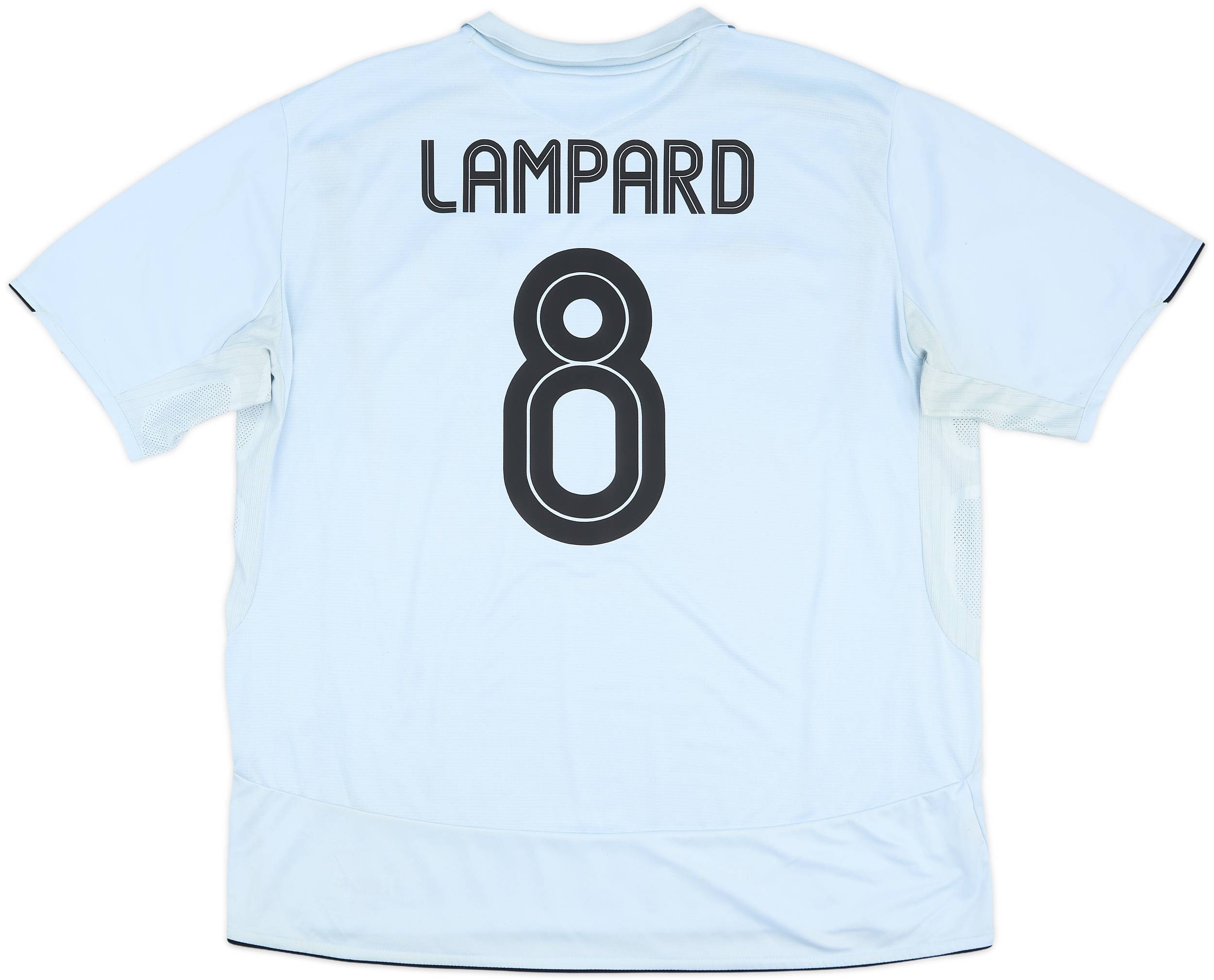 ウェア CHELSEA 2006-07 LAMPARD 8 UCL away Shirt 2006-07 Chelsea