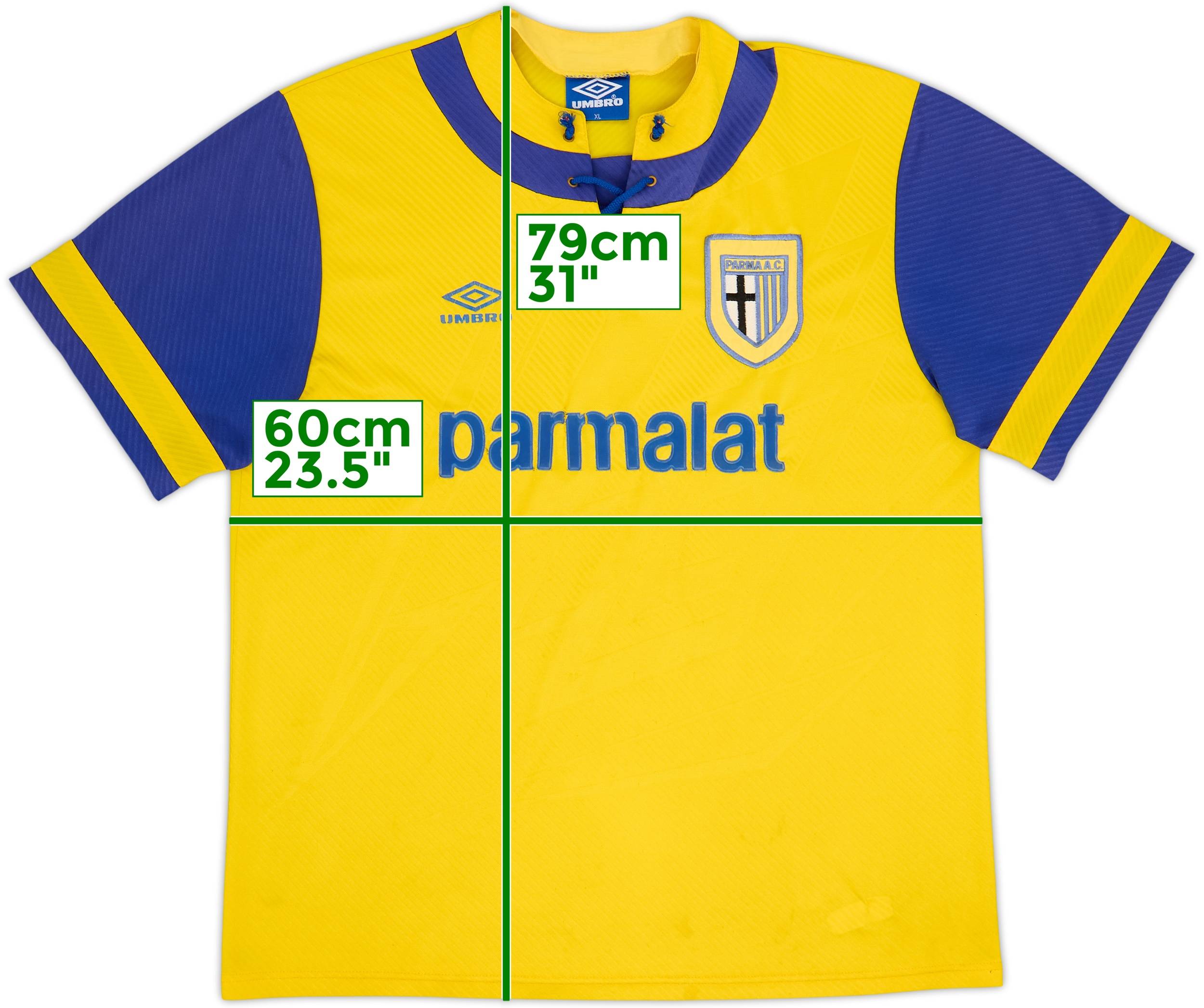 1993-95 Parma Away Shirt - 6/10 - (XL)