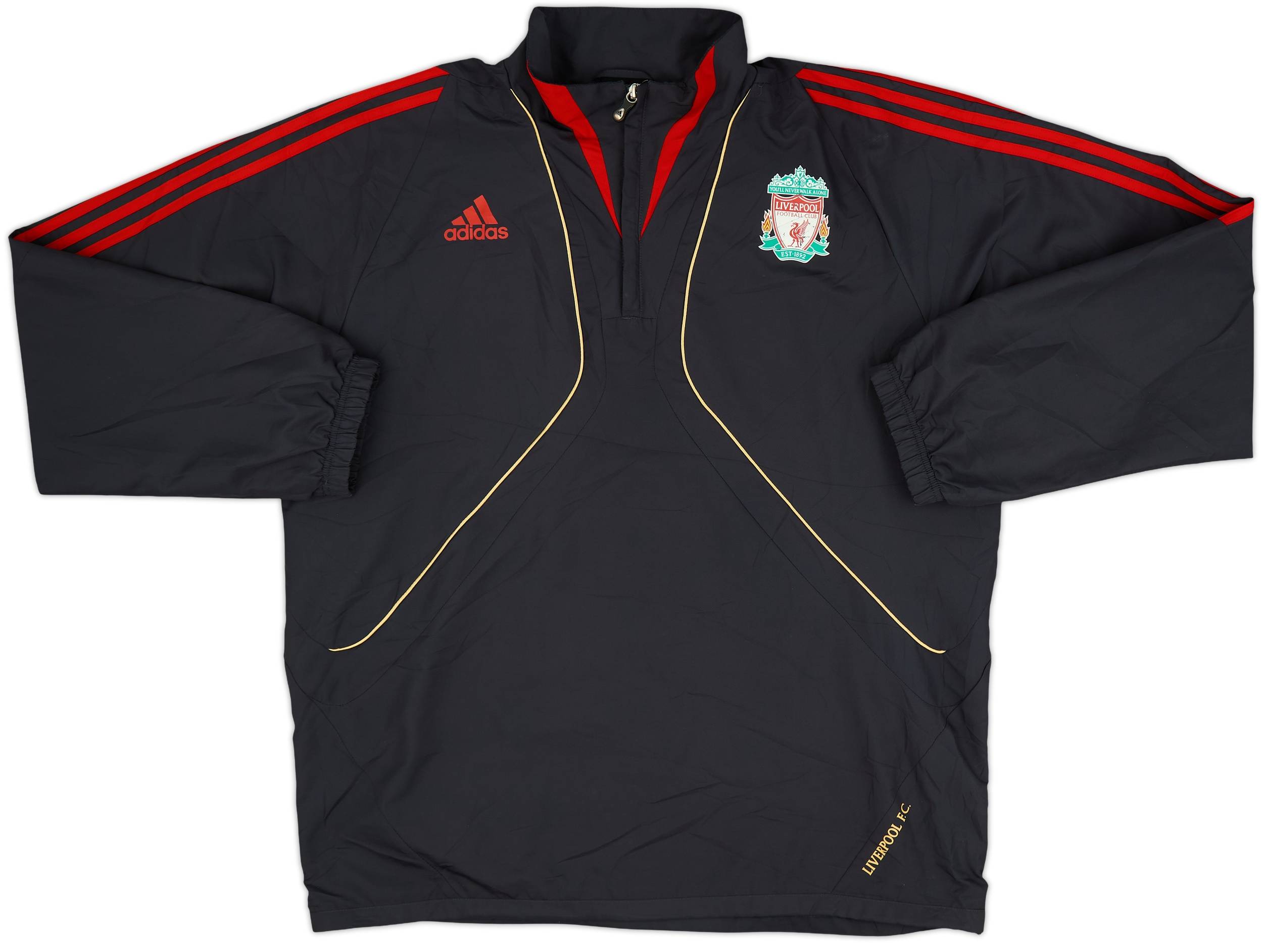 ウェア 2009-10 Liverpool  Sweat Top J-O 2009-10 Liverpool adidas Sudadera de entrenamiento con cremallera