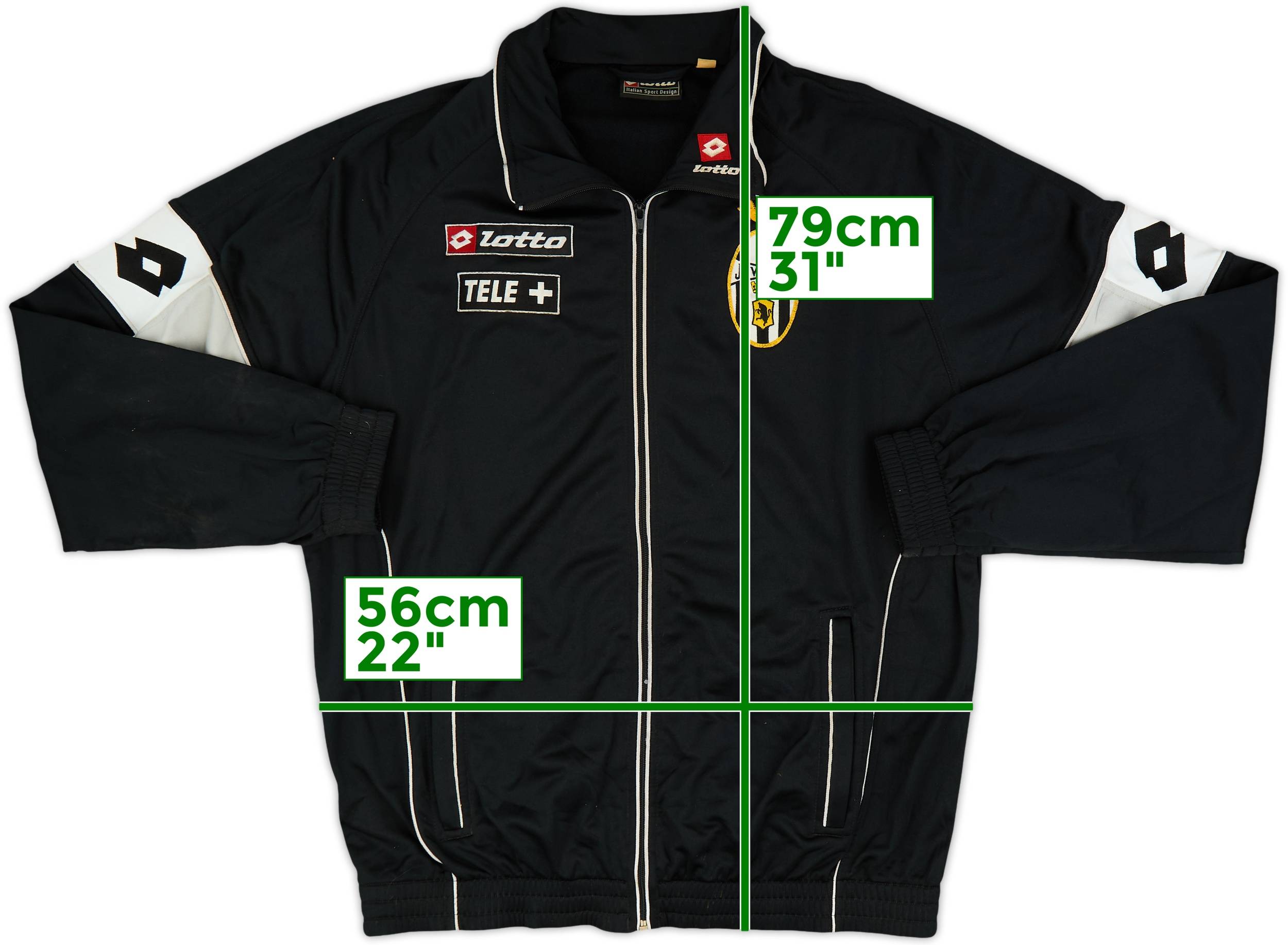 2000-01 Juventus Lotto Track Jacket - 6/10 - (XL)