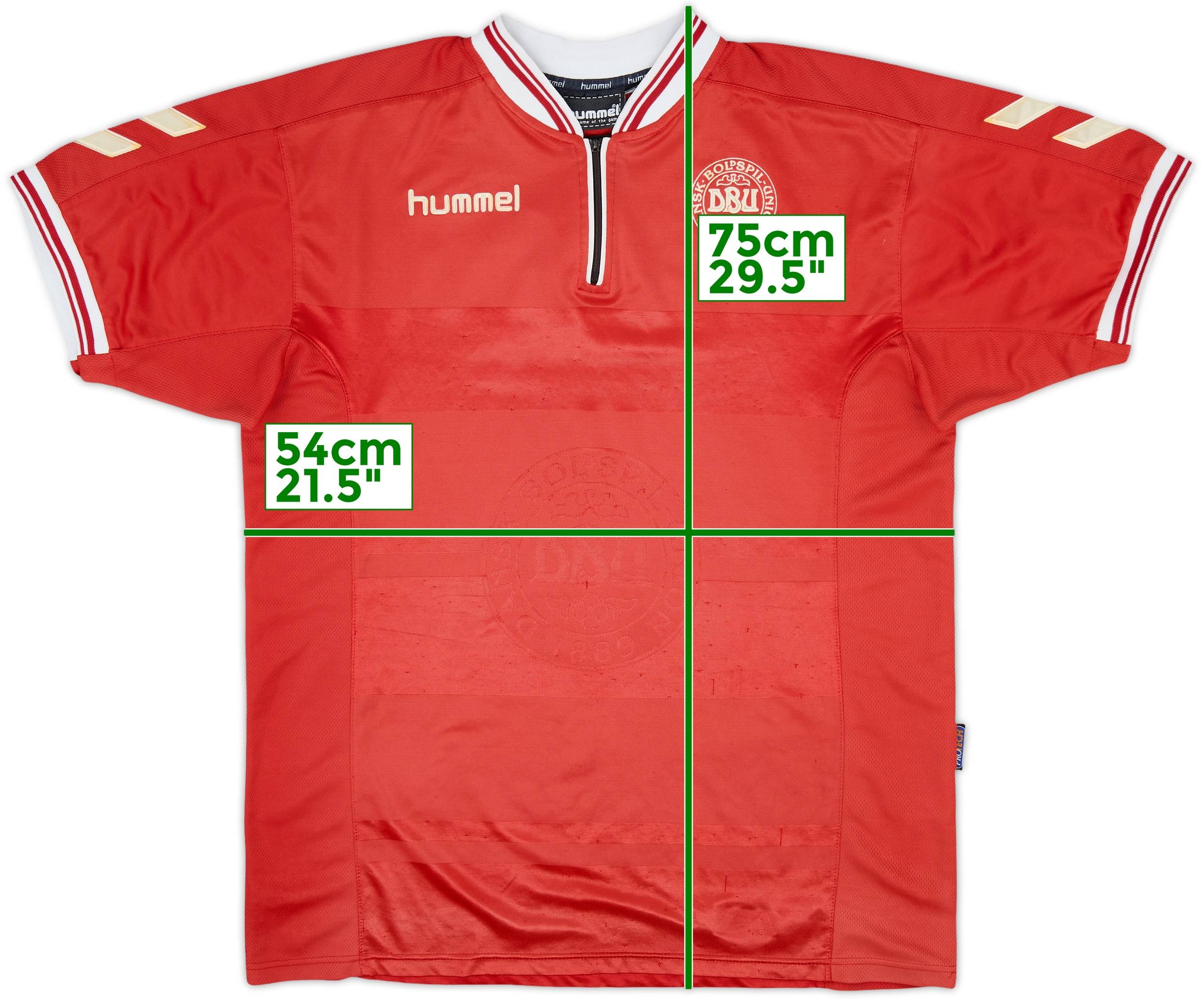 2000-02 Denmark Home Shirt - 7/10 - (L)