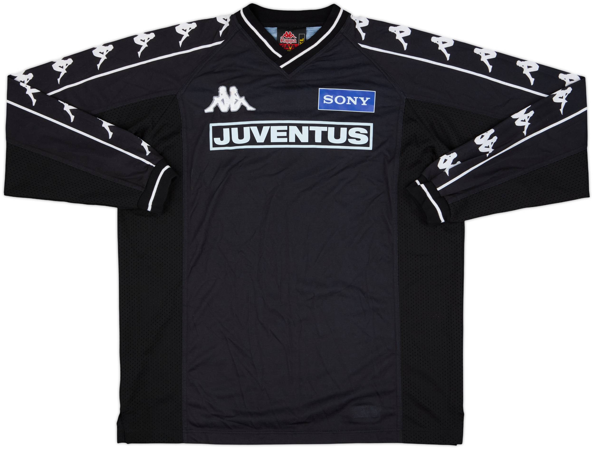Kappa Juventus シャツ JUVENTUS 1996/1997 HOME FOOTBALL LONG SLEEVE VINTAGE KAPPA SHIRT