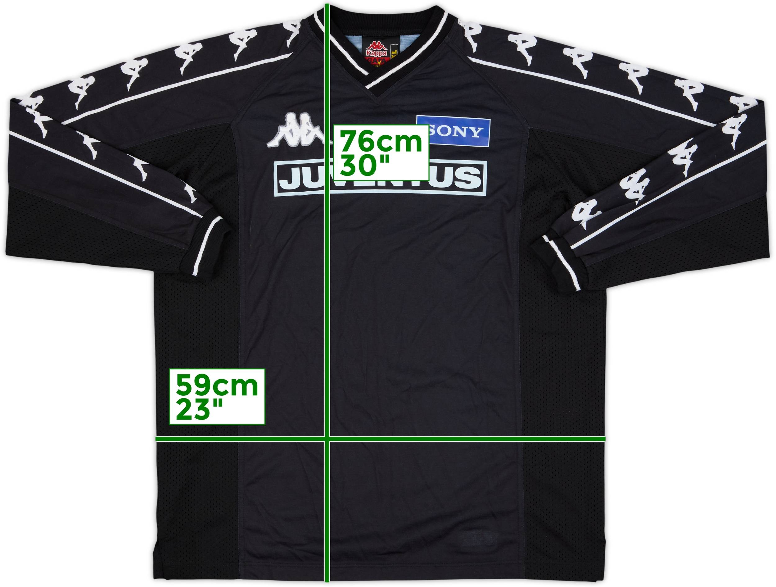 1997-98 Juventus Kappa Training L/S Shirt - 10/10 - (XL)