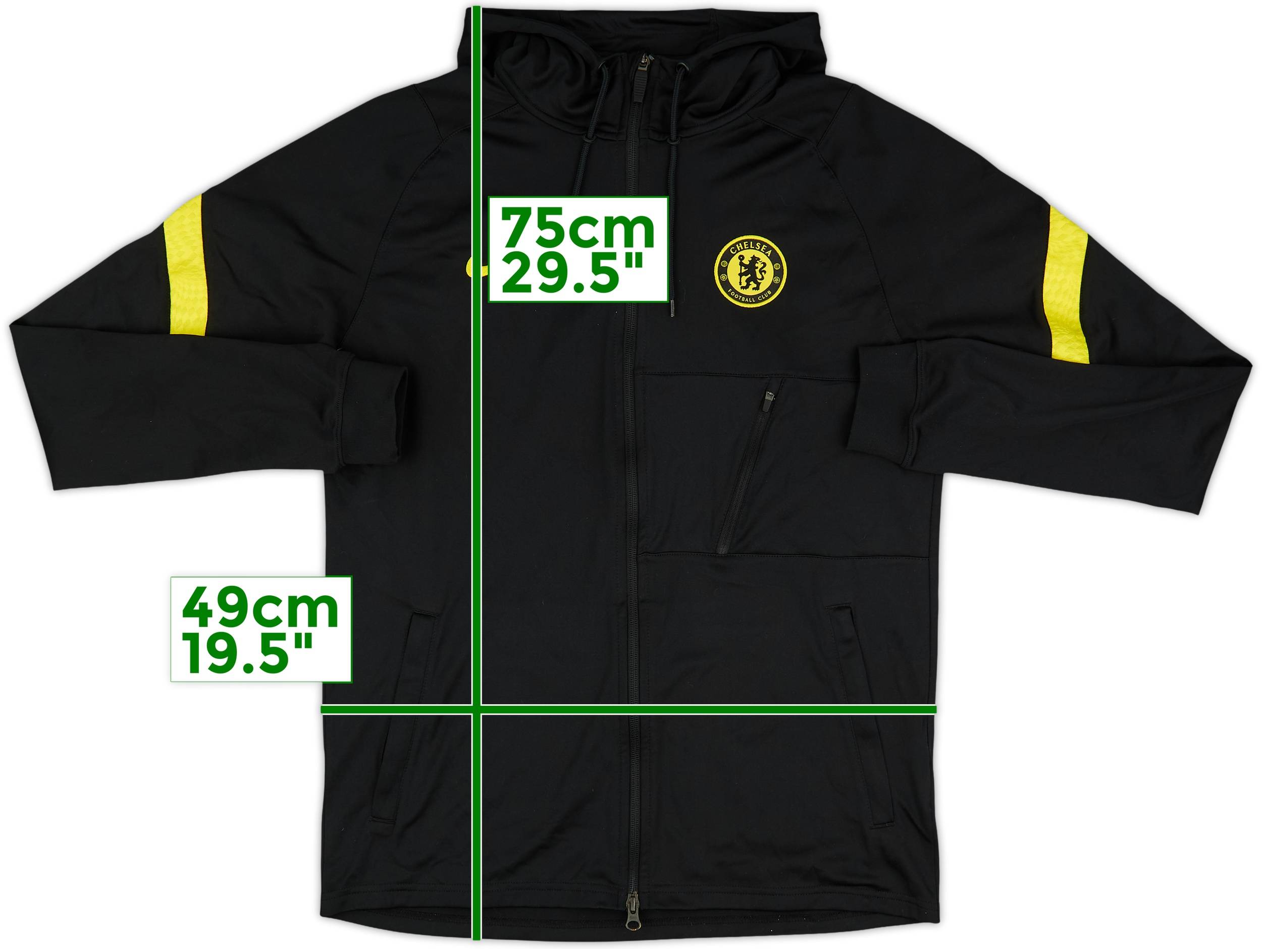 2021-22 Chelsea Nike Hooded Track Jacket - 8/10 - (M)