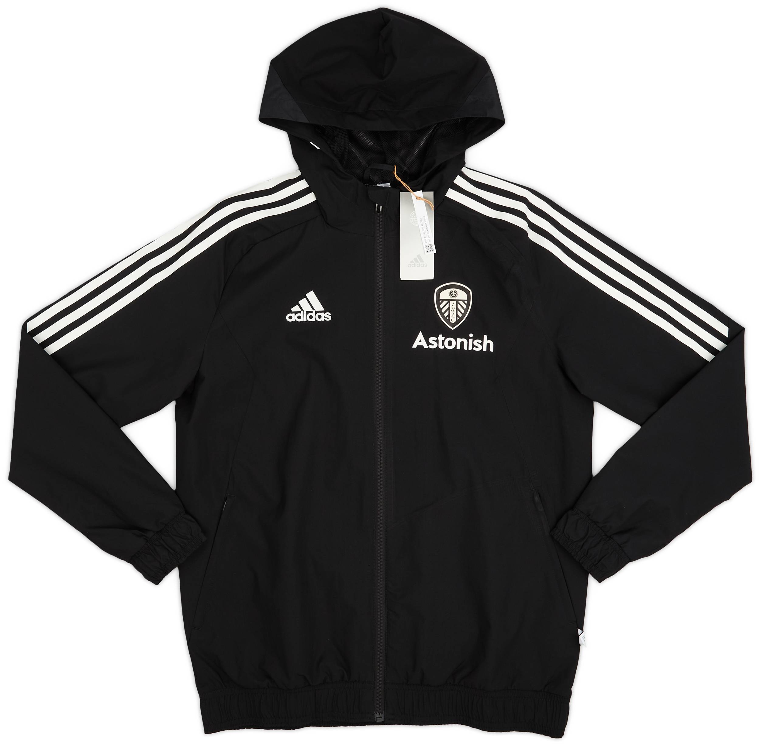 2022-23 Leeds United adidas All-Weather Jacket (11-12 Years)