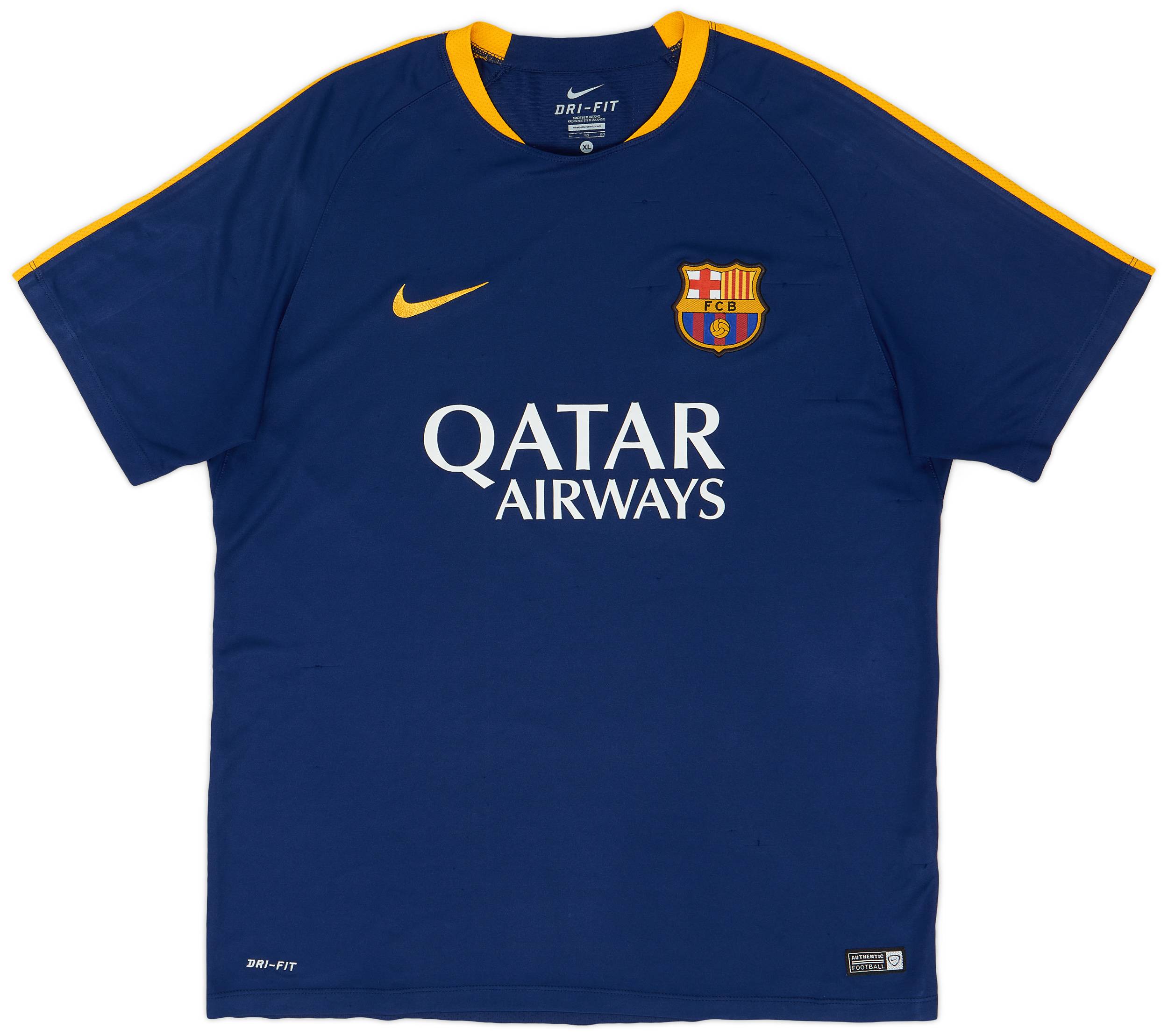 2015-16 Barcelona Nike Training Shirt - 6/10 - (XL)