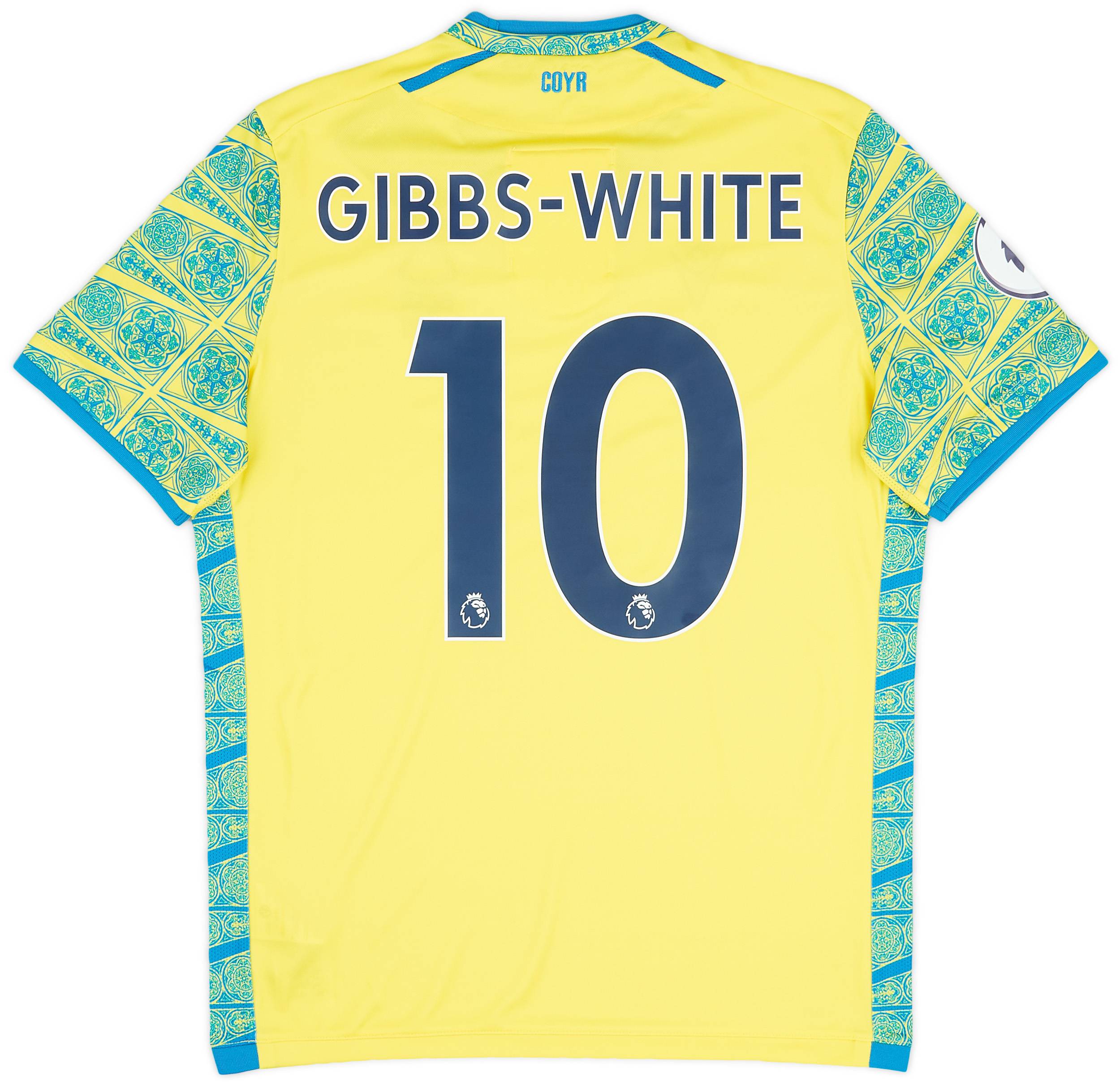 ノッティンガム・フォレスト シャツ GIBBS-WHITE 10 10 Gibbs-White Nottingham Forest Macron 2022/23 Away