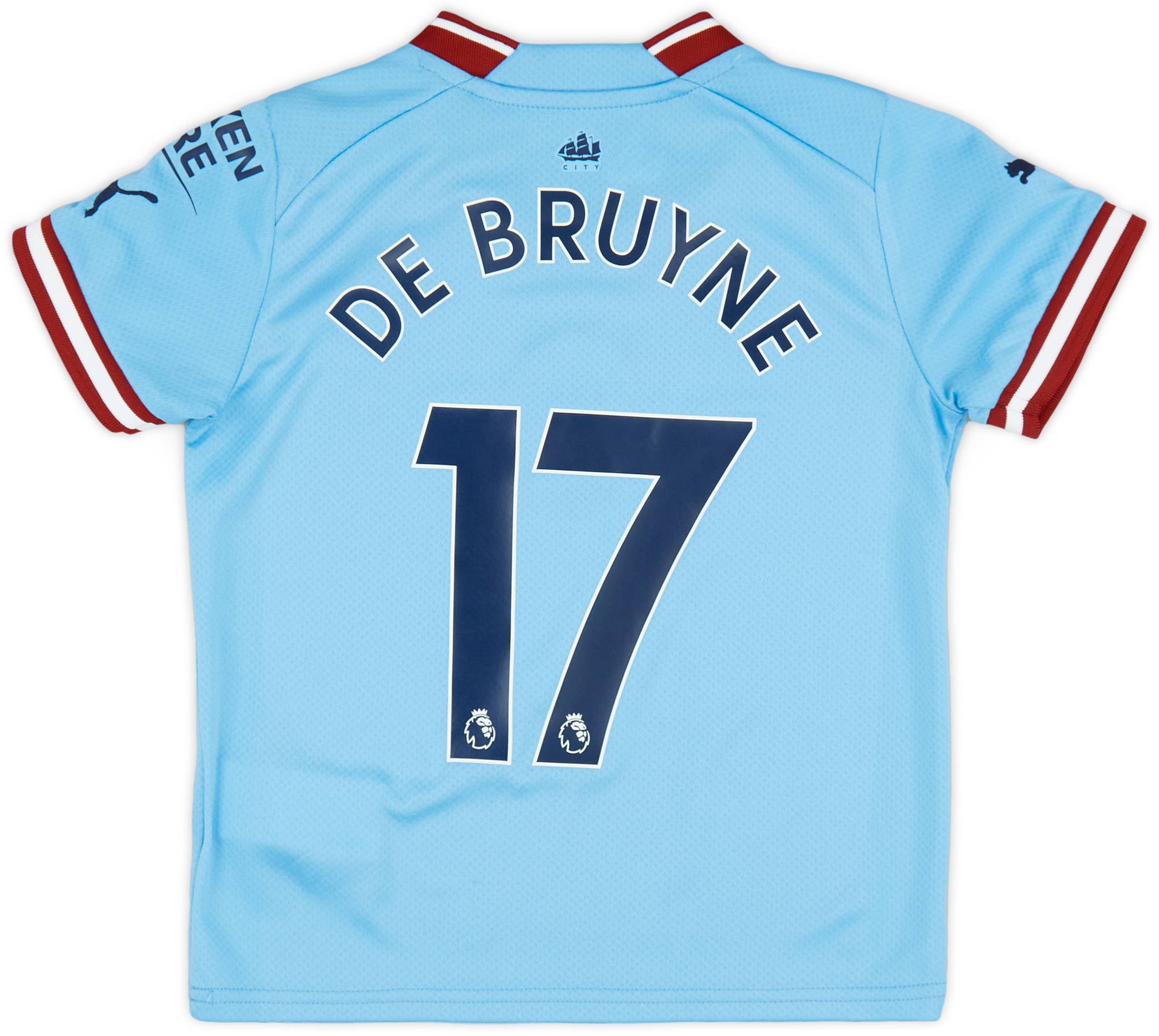 2024-25 Manchester City Authentic Home Shirt De Bruyne #17