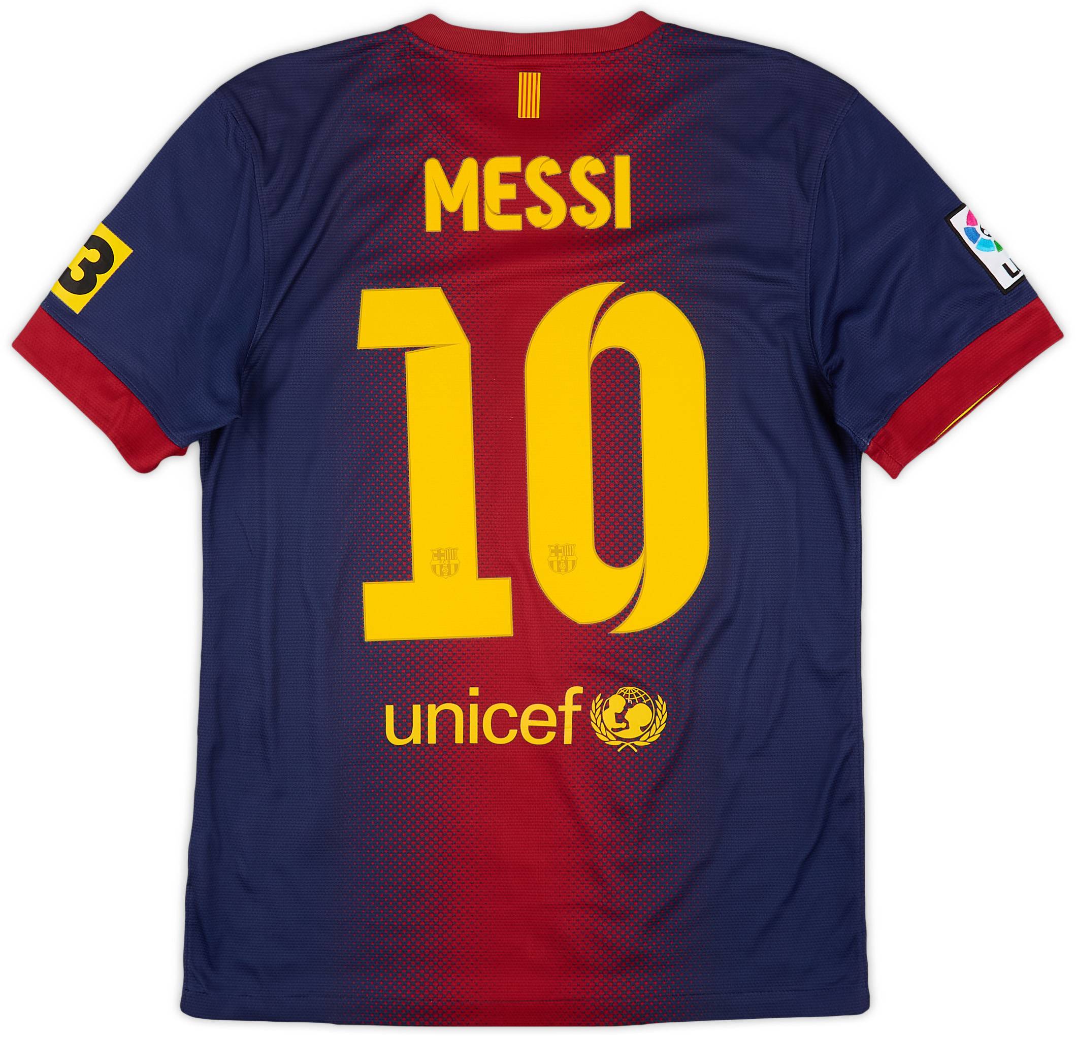 2012-13 Barcelona Home Shirt Messi #10 - 9/10 - (S)