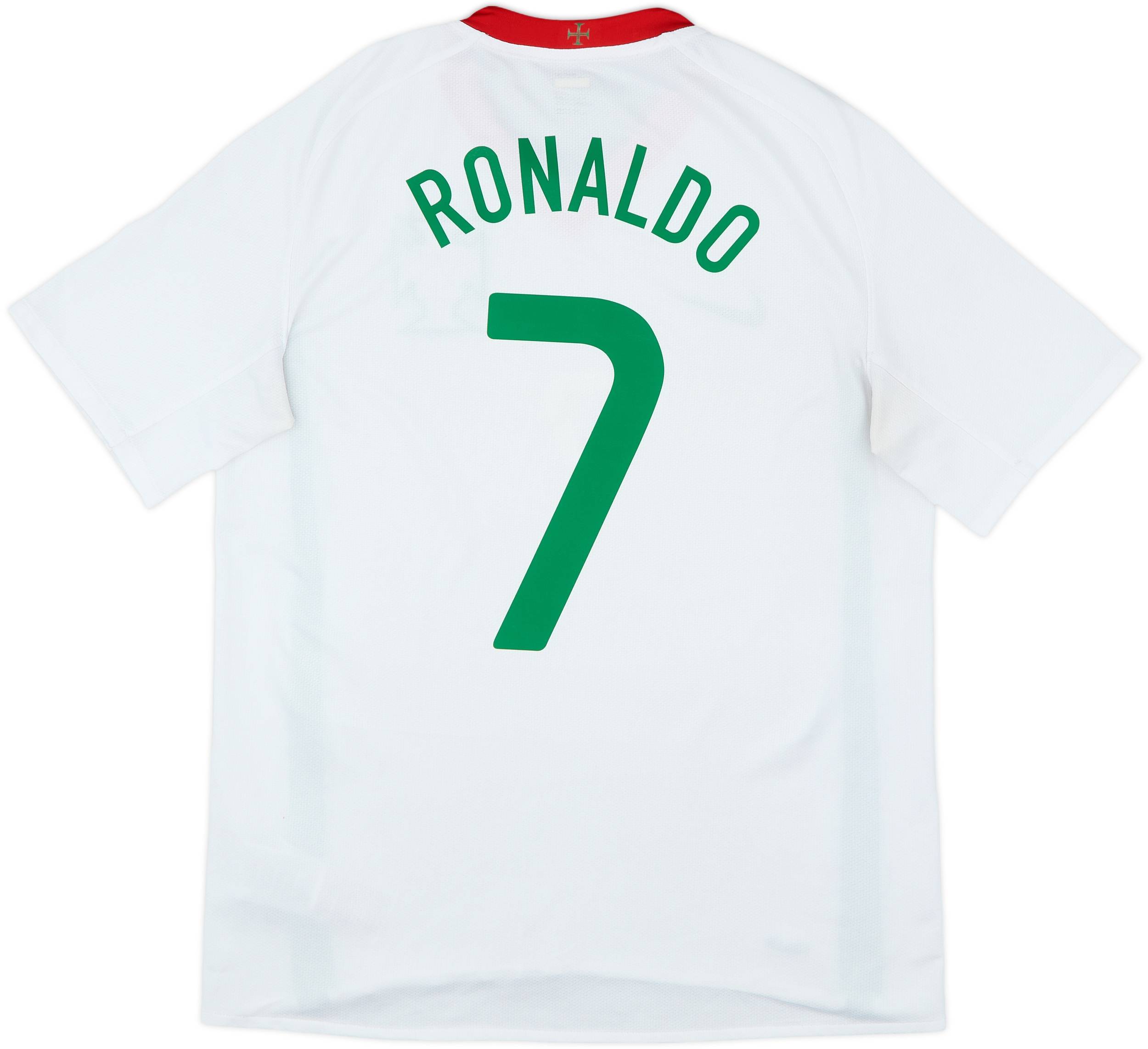 2008-10 Portugal Away Shirt Ronaldo #7 - 7/10 - (L)