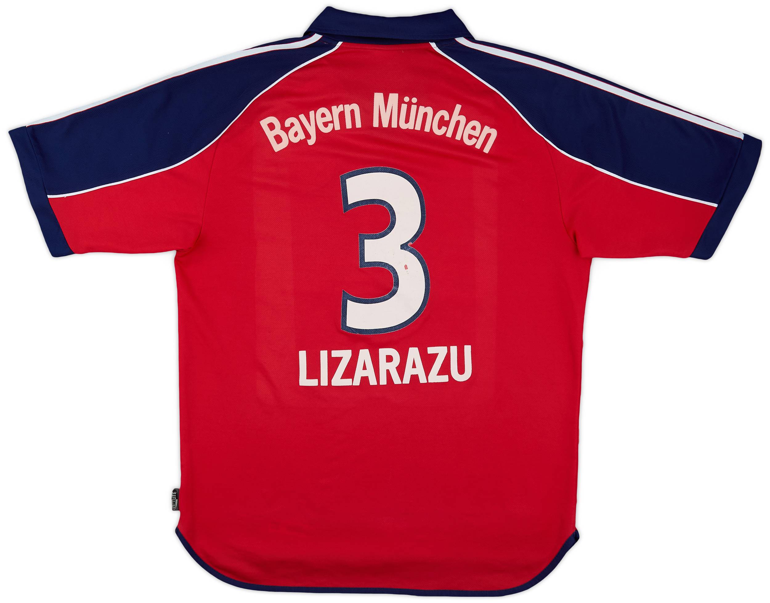 1999-01 Bayern Munich Home Shirt Lizarazu #3 - 5/10 - (L)
