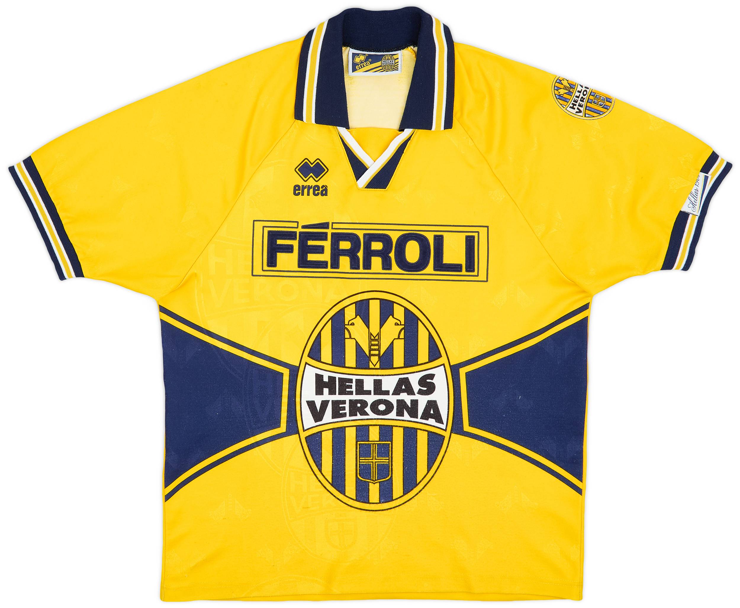 1996-97 Hellas Verona Away Shirt - 8/10 - (M)