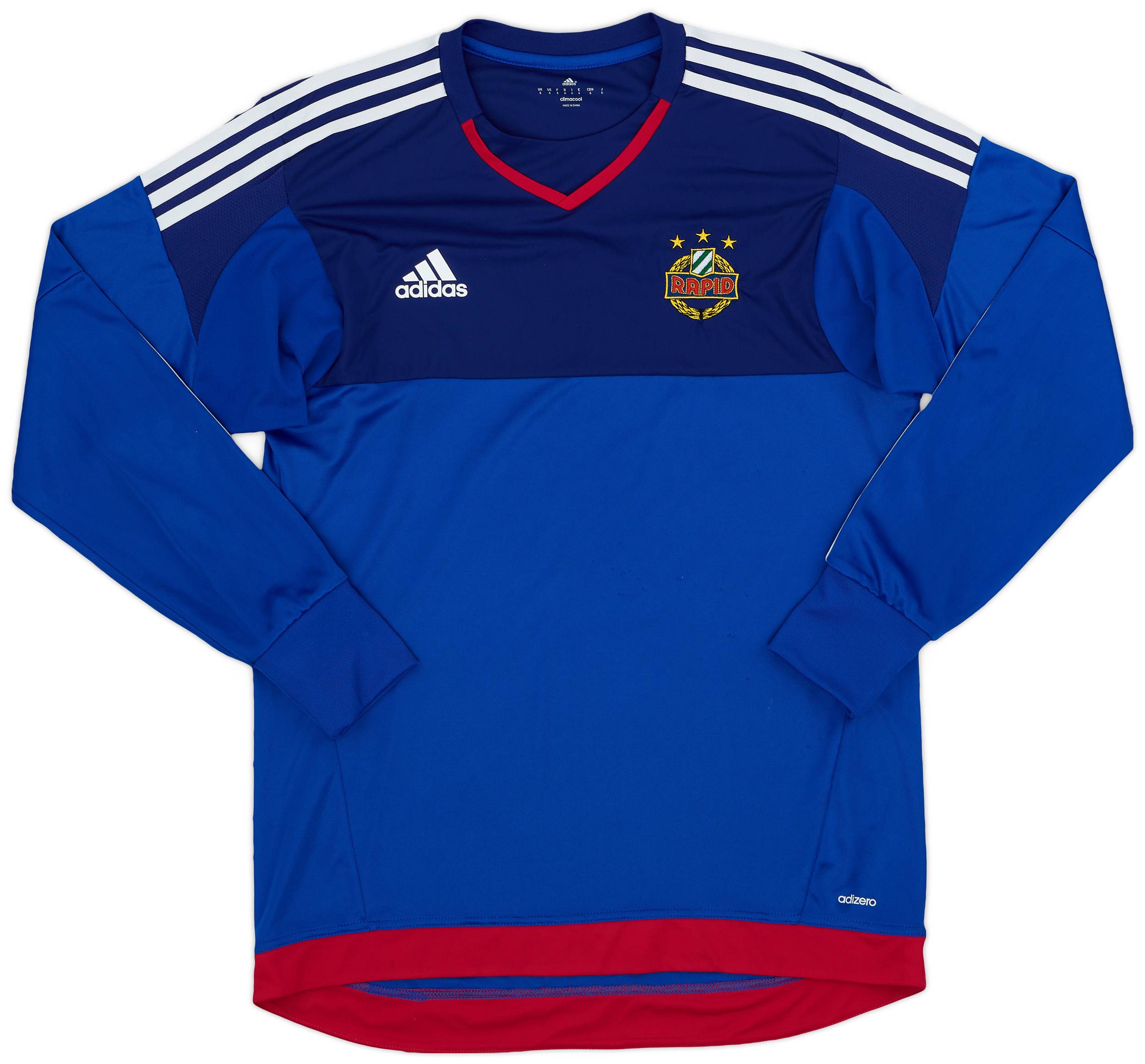 2015 16 Rapid Vienna Player Issue GK Shirt 7 10 M