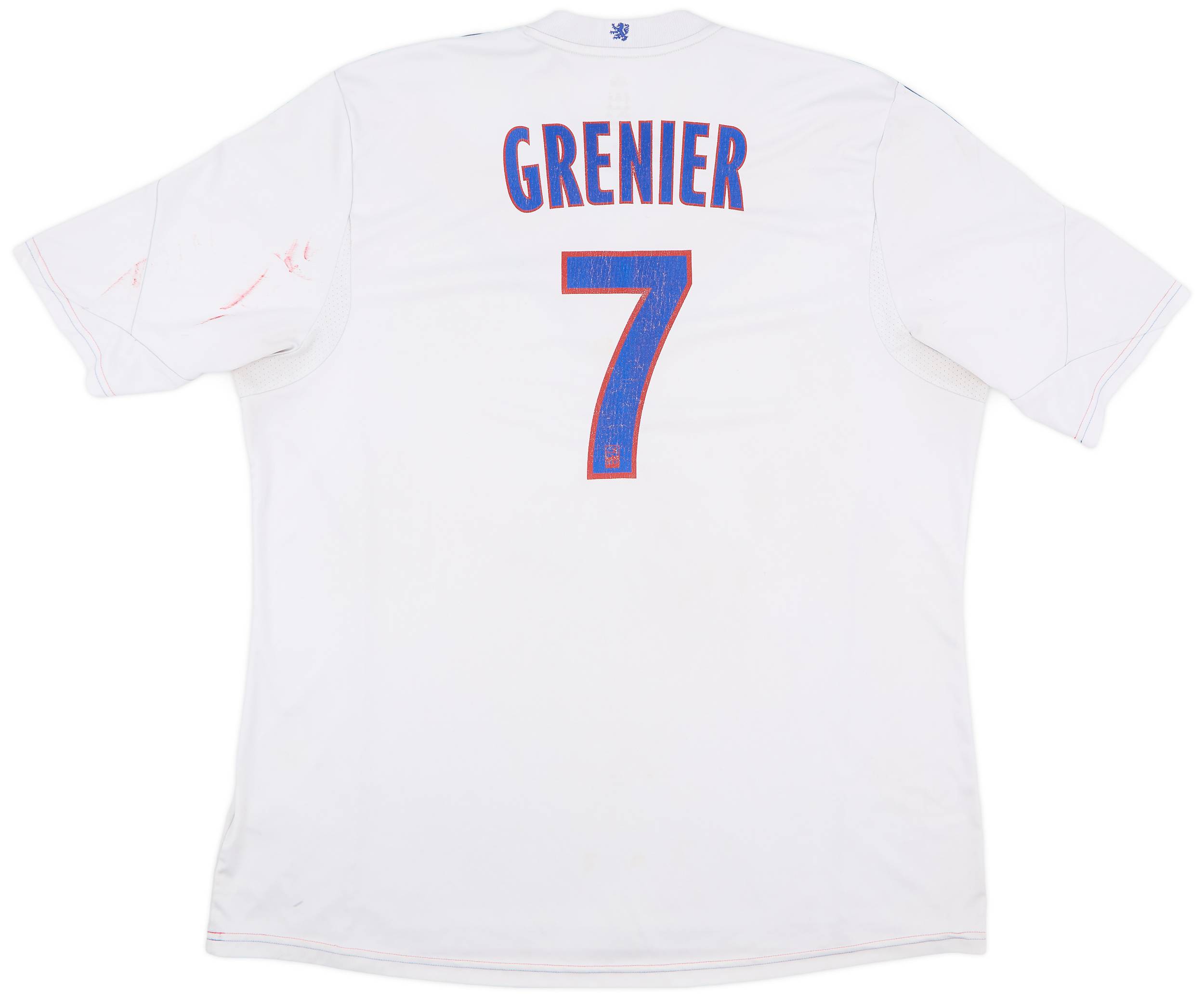 2013-14 Lyon Home Shirt Grenier #7 - 3/10 - (XXL)