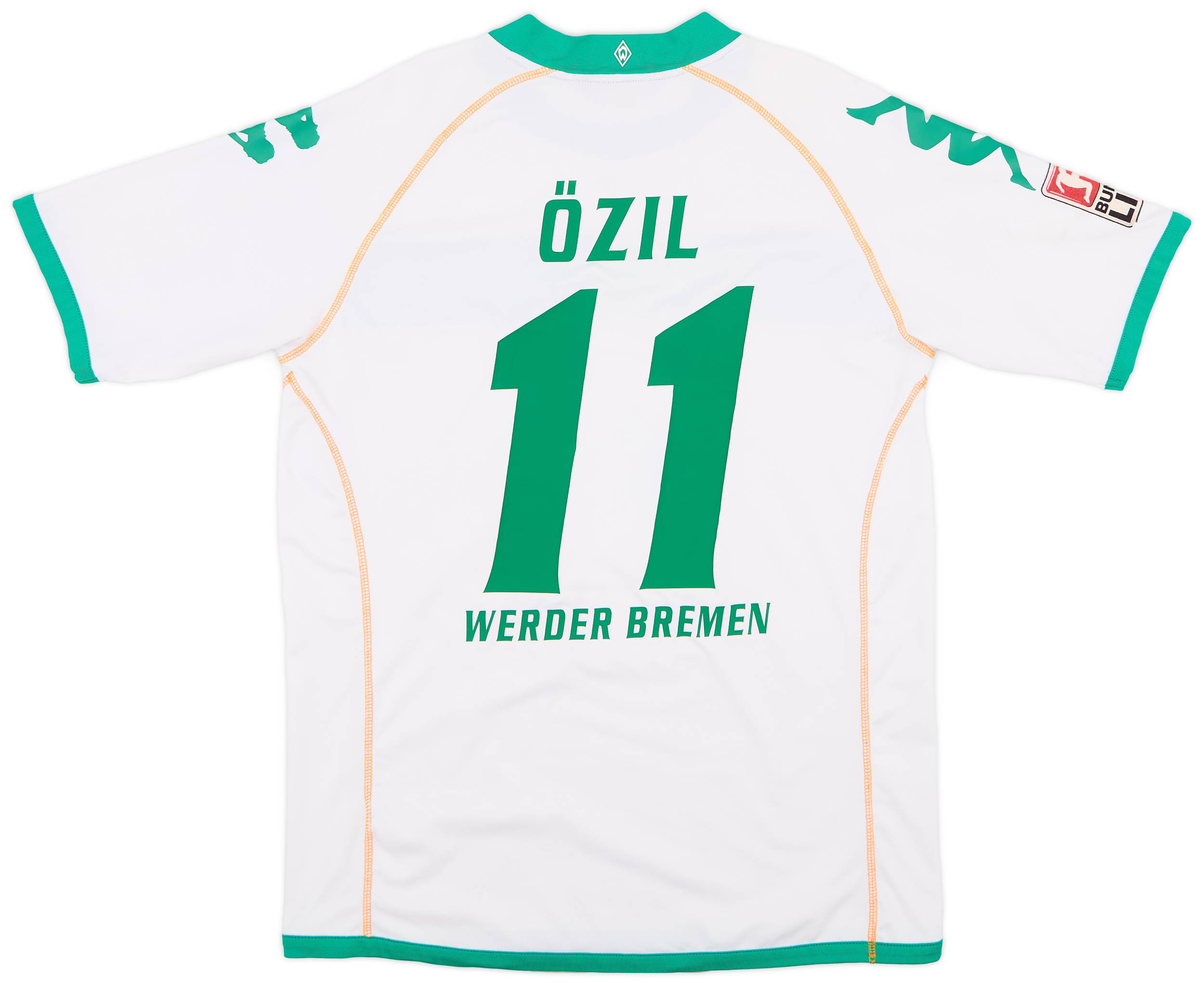 2008-09 Werder Bremen Home Shirt Ozil #11 - 6/10 - (L)