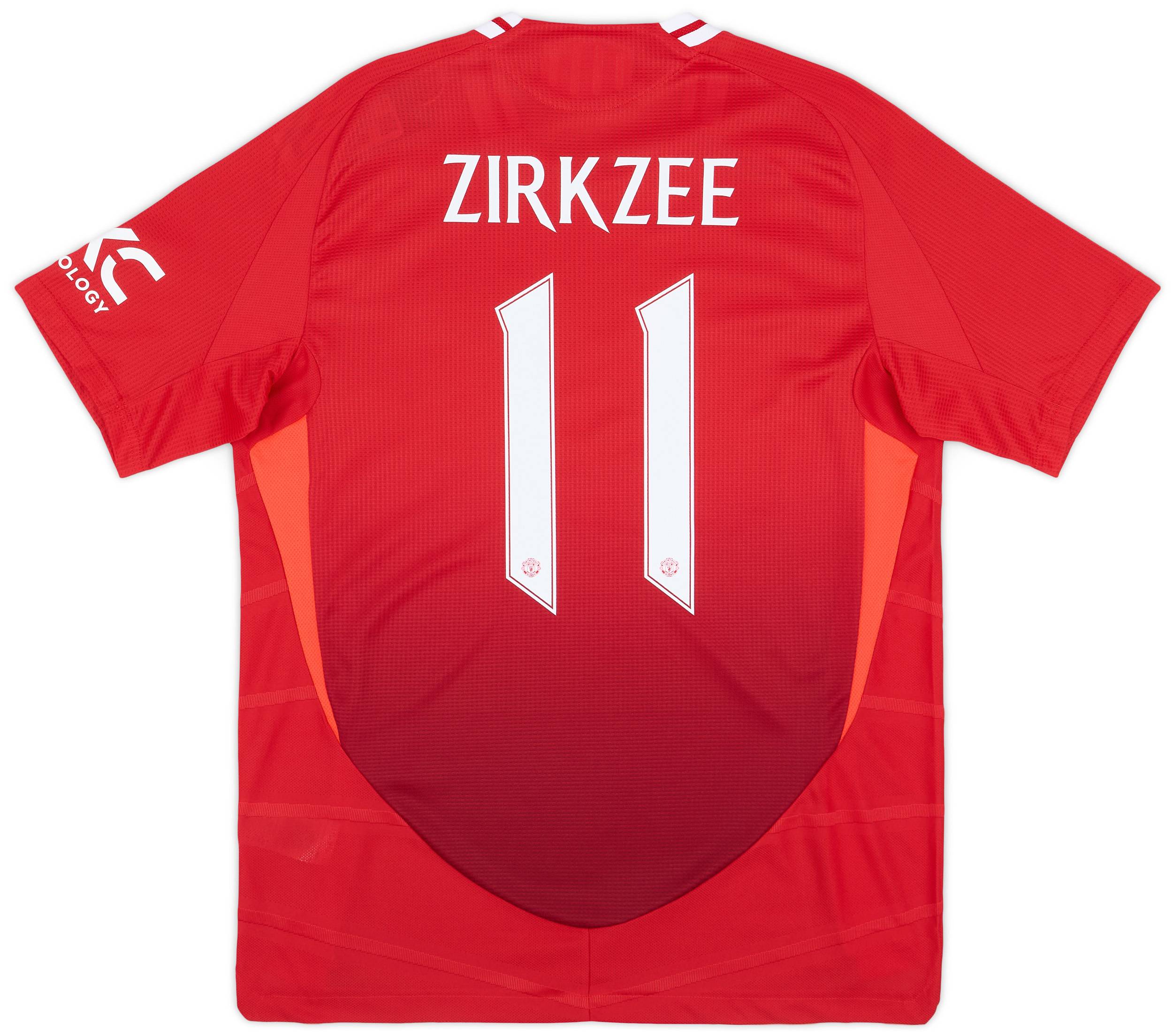 マンチェスター・ユナイテッド ZIRKZEE 11 adidas Man Utd Home Zirkzee 11 Jersey 2024-2025 (Premier League)