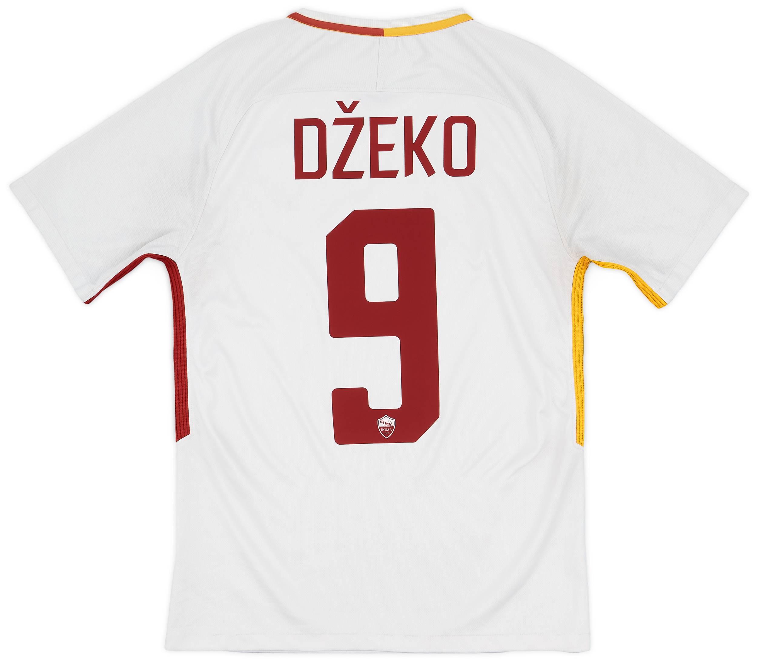 2017-18 Roma Away Shirt Dzeko #9 - 6/10 - (S)