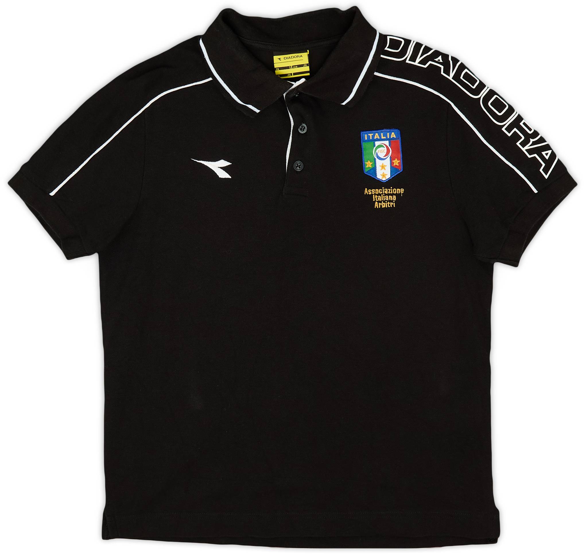 2010-11 Italy Referee Association Diadora Polo Shirt - 9/10 - (XL.Boys)