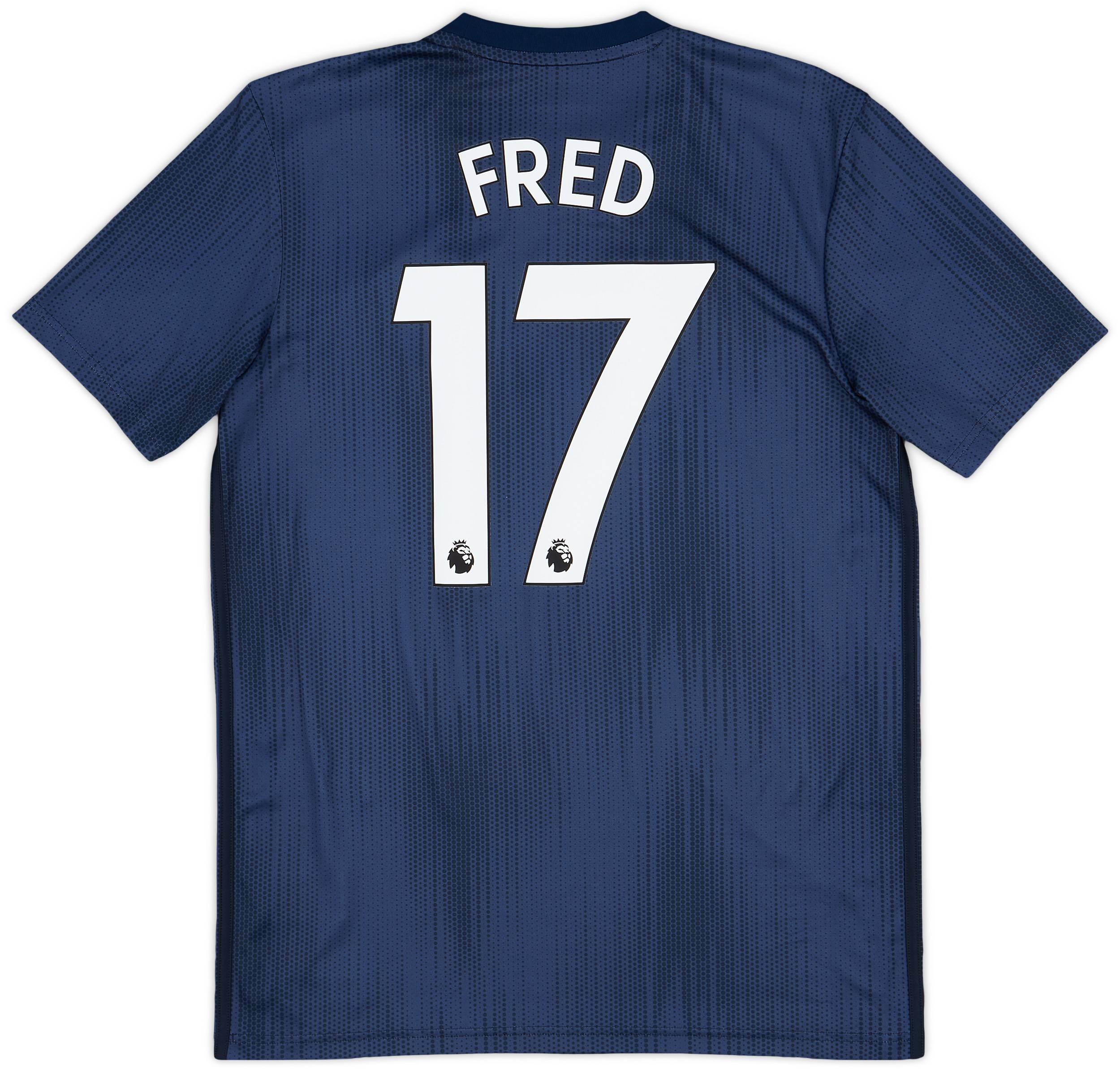 2018-19 Manchester United Third Shirt Fred #17 - 9/10 - (M)
